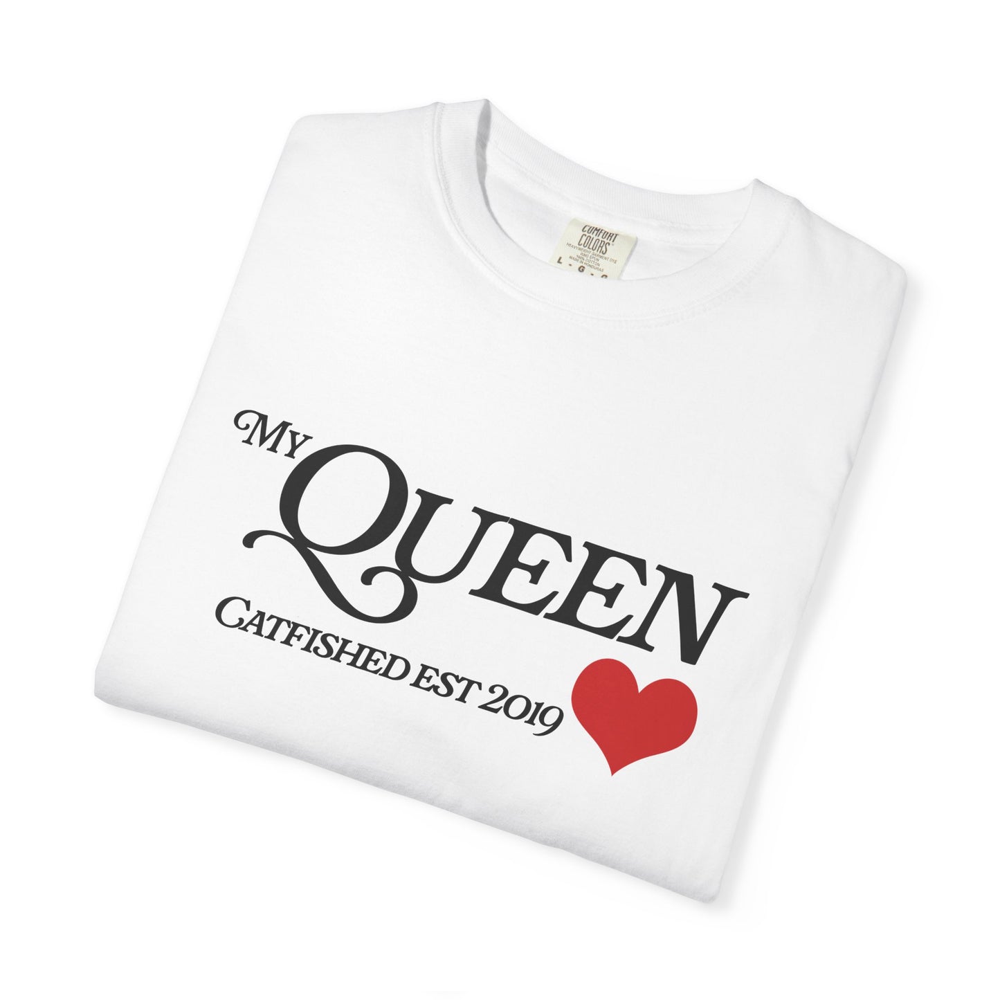 Queen Catfish T-Shirt, Funny Gift for Her, Gift for Girlfriend, Custom Shirt, Birthday Gift, Unisex T-Shirt