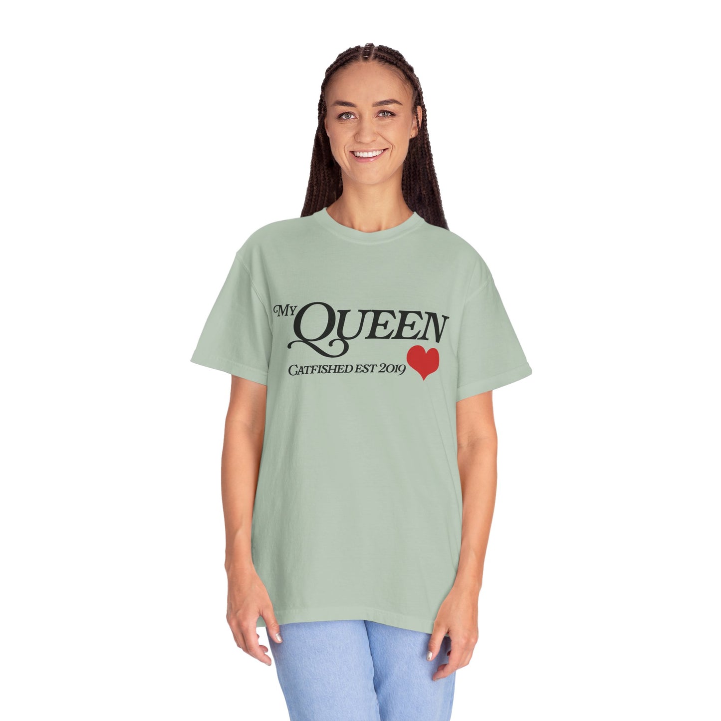 Queen Catfish T-Shirt, Funny Gift for Her, Gift for Girlfriend, Custom Shirt, Birthday Gift, Unisex T-Shirt