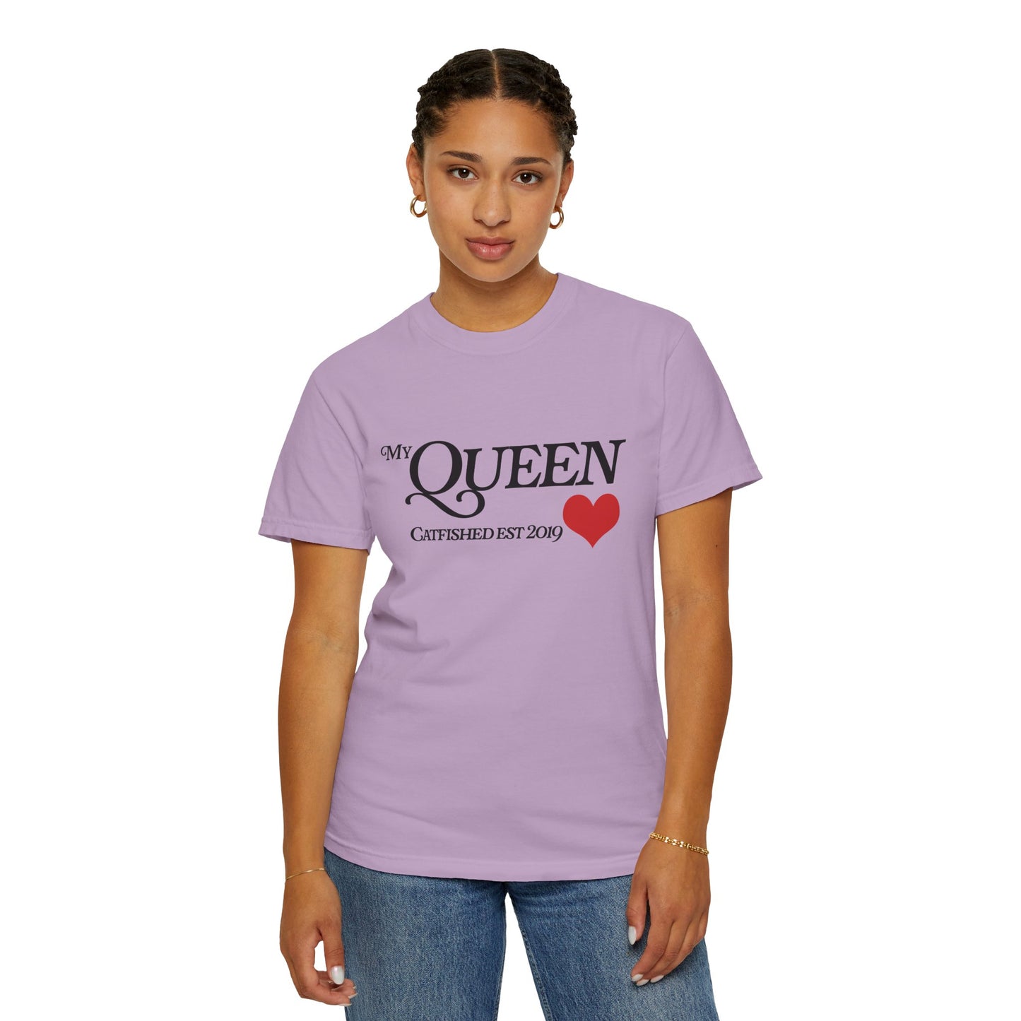 Queen Catfish T-Shirt, Funny Gift for Her, Gift for Girlfriend, Custom Shirt, Birthday Gift, Unisex T-Shirt