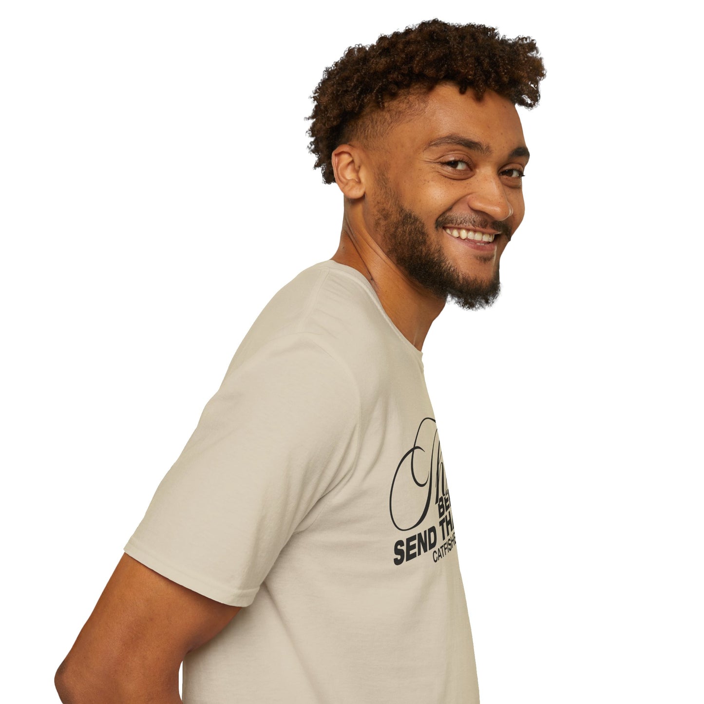 Thoughtful Unisex T-Shirt: Think Before You Send That Money, Gift, Casual Wear, Funny Shirt, Financial Humor