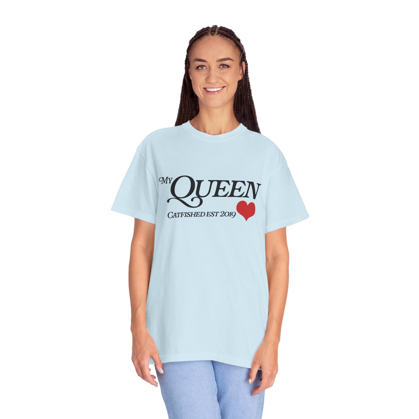 Queen Catfish T-Shirt, Funny Gift for Her, Gift for Girlfriend, Custom Shirt, Birthday Gift, Unisex T-Shirt