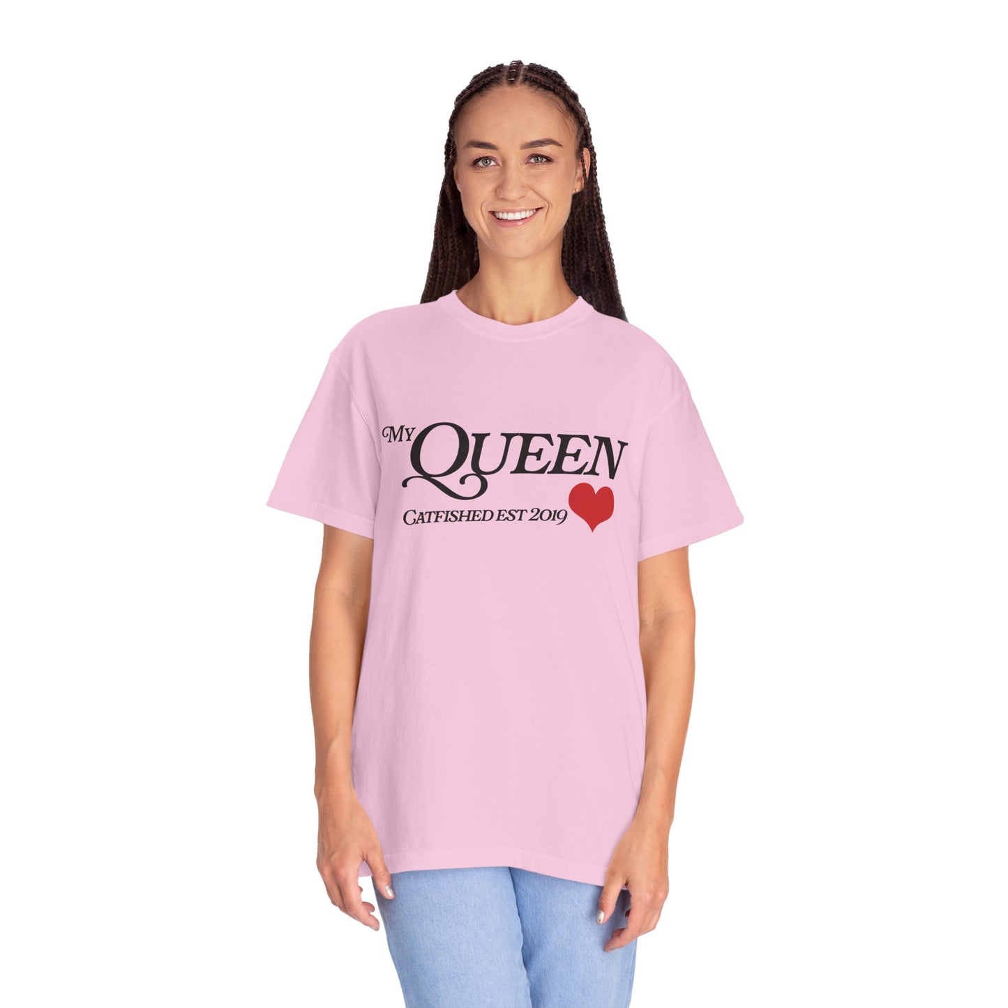 Queen Catfish T-Shirt, Funny Gift for Her, Gift for Girlfriend, Custom Shirt, Birthday Gift, Unisex T-Shirt