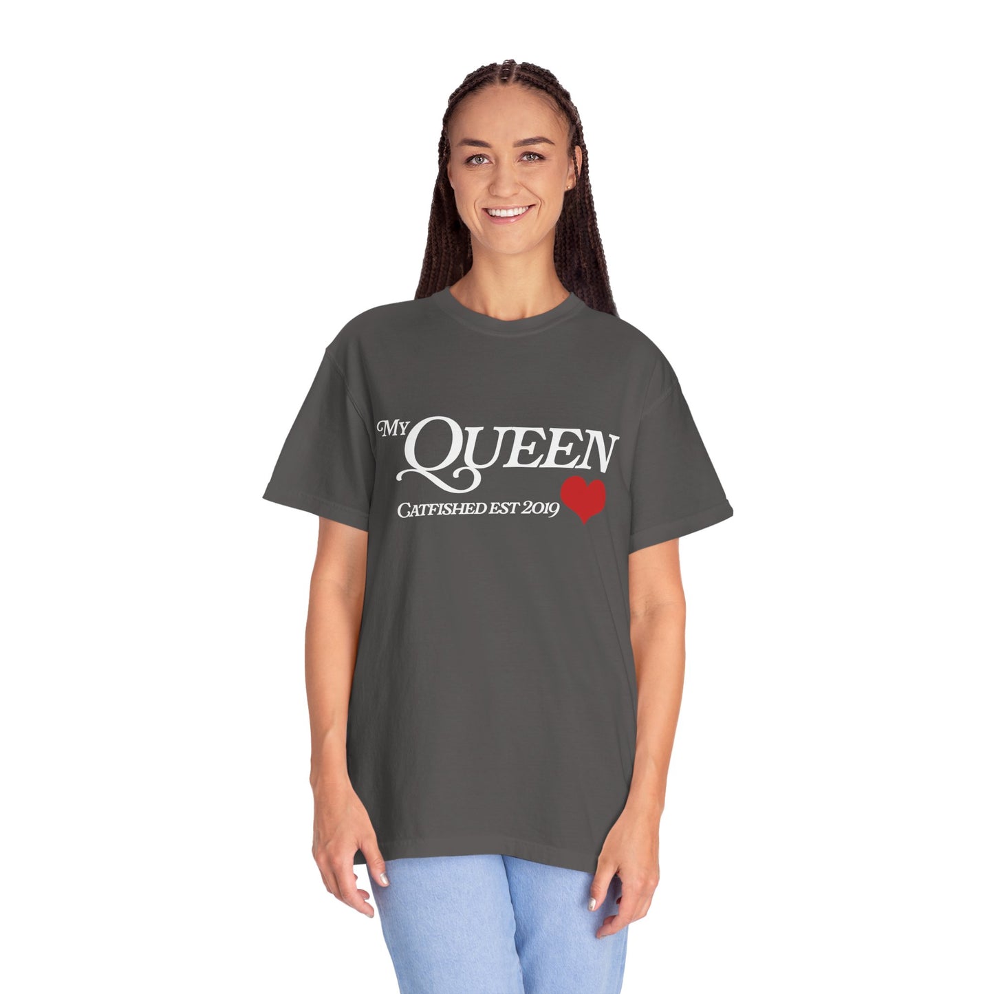 Queen Catfish T-Shirt, Funny Gift for Her, Gift for Girlfriend, Custom Shirt, Birthday Gift, Unisex T-Shirt