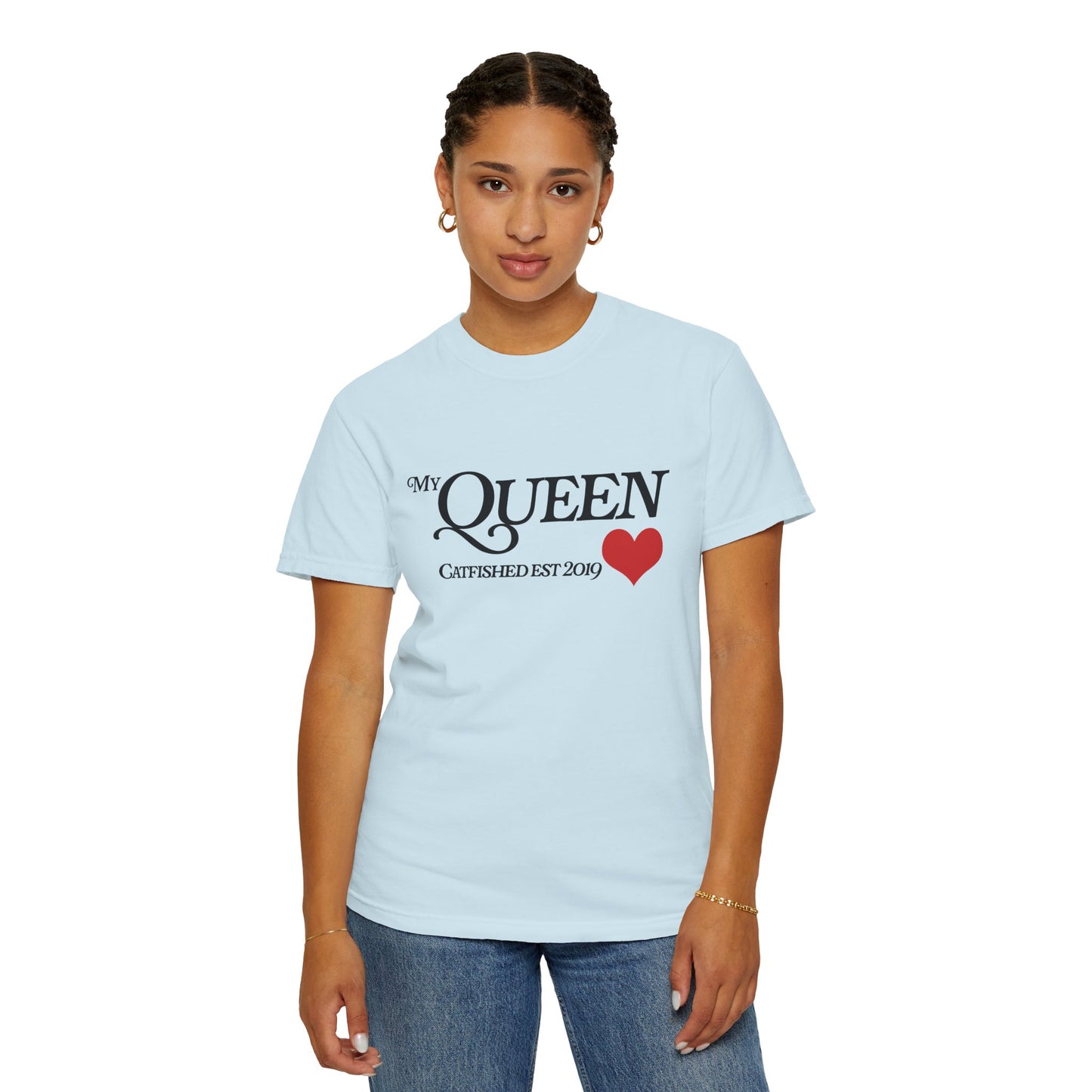 Queen Catfish T-Shirt, Funny Gift for Her, Gift for Girlfriend, Custom Shirt, Birthday Gift, Unisex T-Shirt