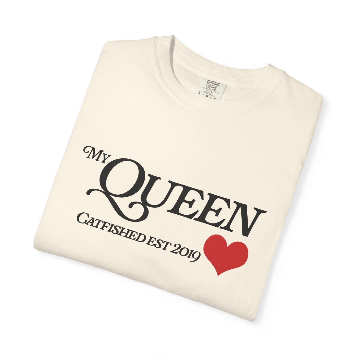 Queen Catfish T-Shirt, Funny Gift for Her, Gift for Girlfriend, Custom Shirt, Birthday Gift, Unisex T-Shirt