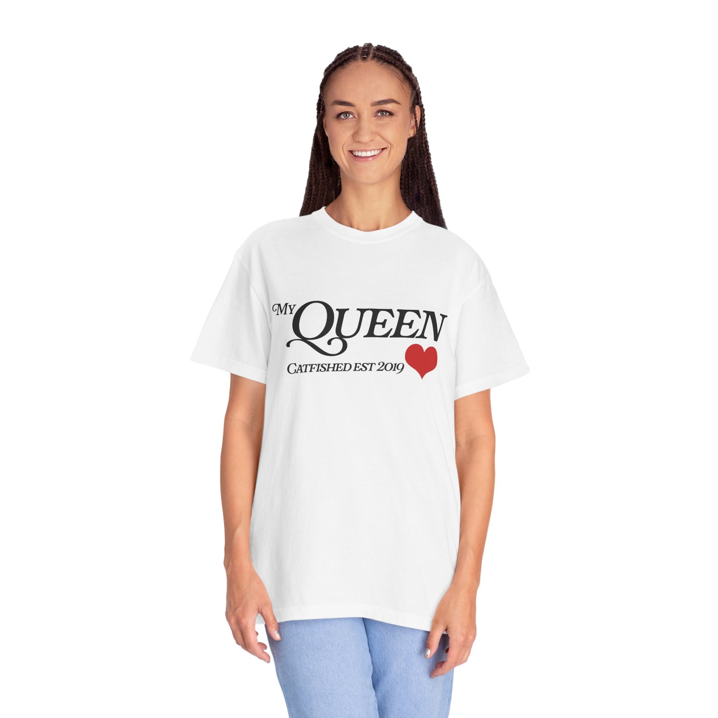 Queen Catfish T-Shirt, Funny Gift for Her, Gift for Girlfriend, Custom Shirt, Birthday Gift, Unisex T-Shirt