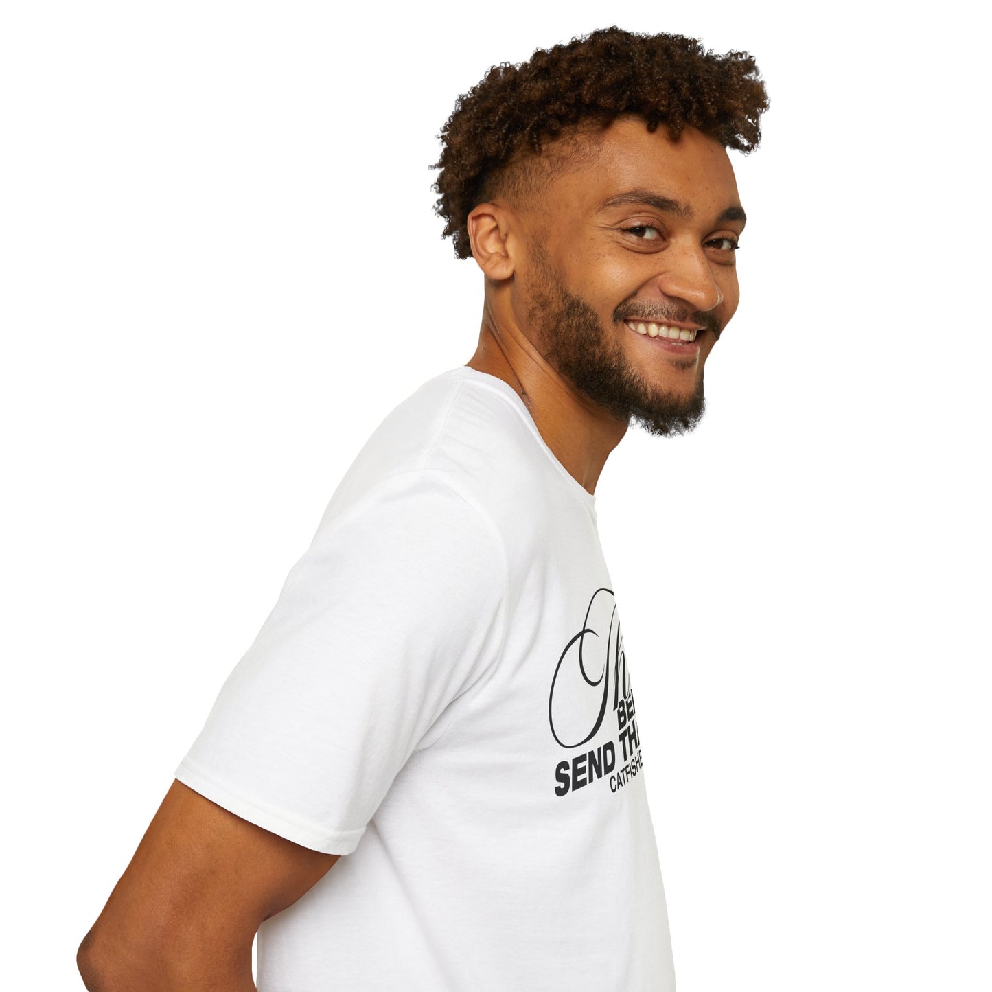 Thoughtful Unisex T-Shirt: Think Before You Send That Money, Gift, Casual Wear, Funny Shirt, Financial Humor