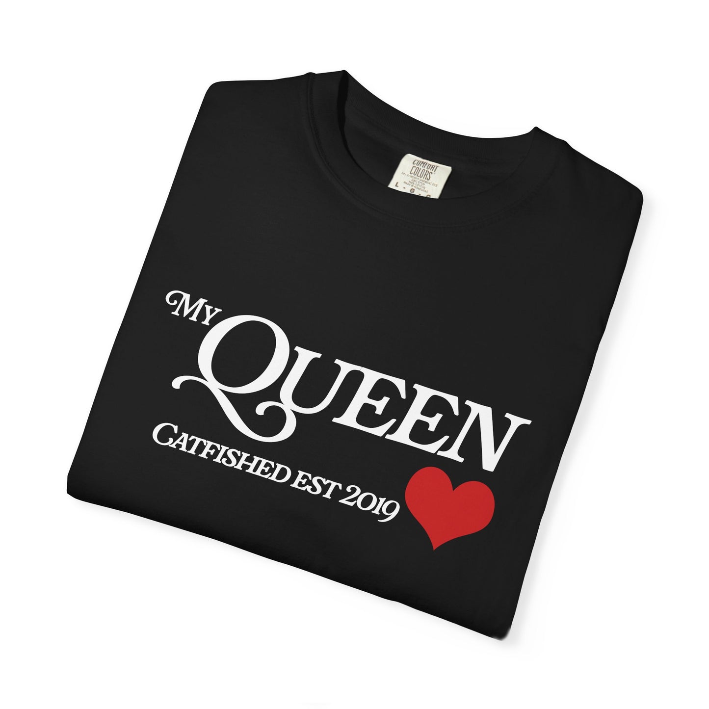 Queen Catfish T-Shirt, Funny Gift for Her, Gift for Girlfriend, Custom Shirt, Birthday Gift, Unisex T-Shirt