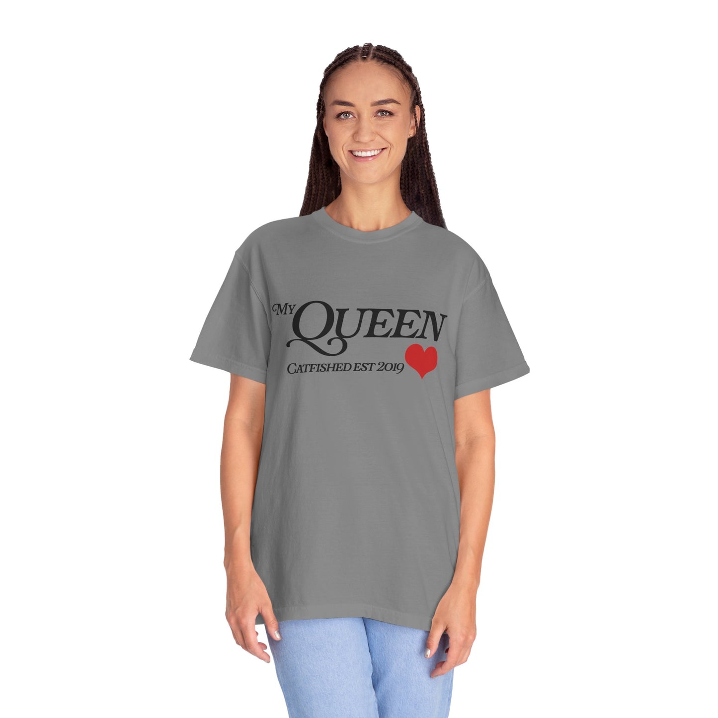 Queen Catfish T-Shirt, Funny Gift for Her, Gift for Girlfriend, Custom Shirt, Birthday Gift, Unisex T-Shirt