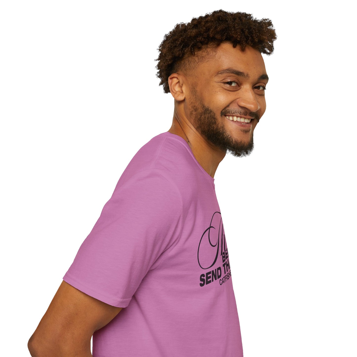 Thoughtful Unisex T-Shirt: Think Before You Send That Money, Gift, Casual Wear, Funny Shirt, Financial Humor