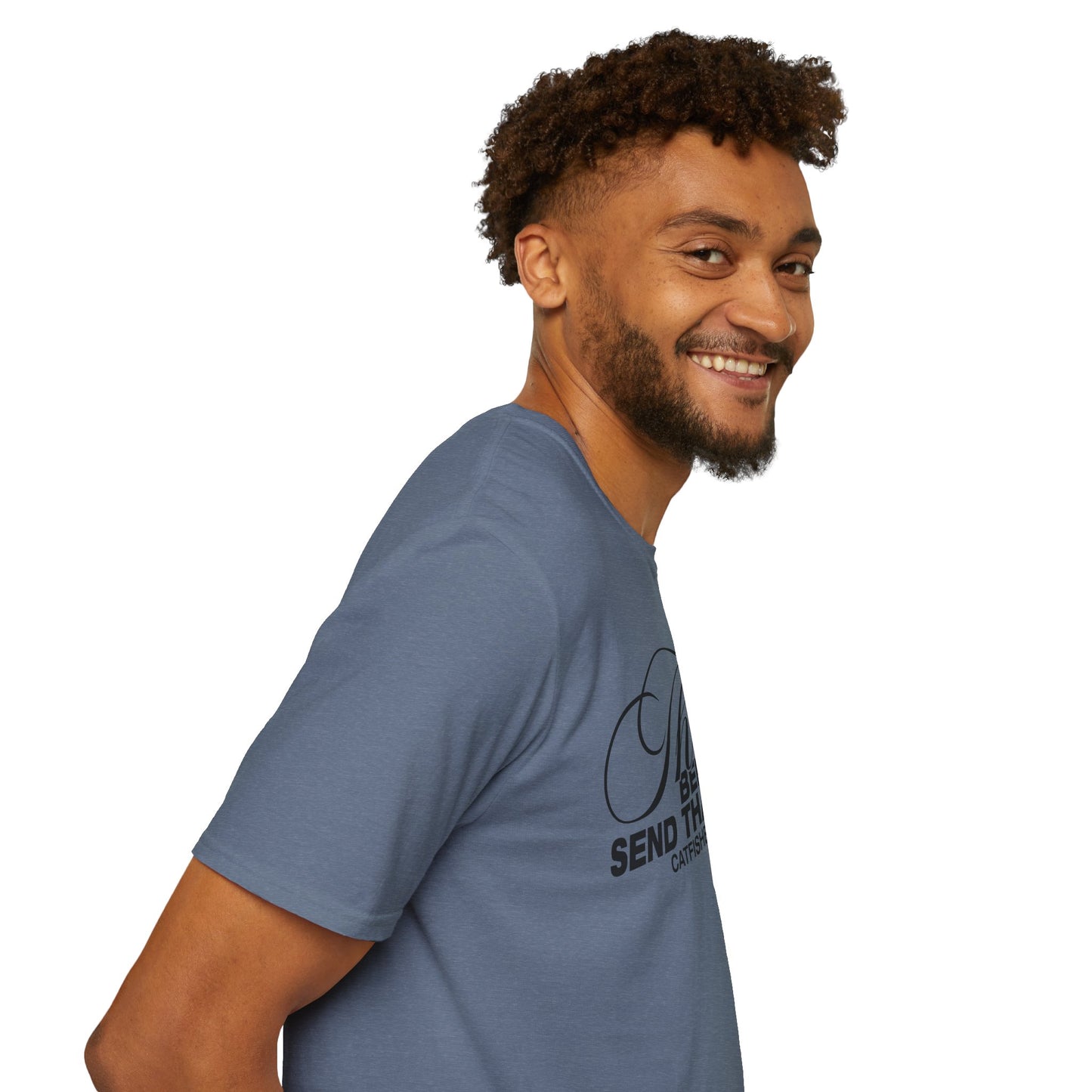 Thoughtful Unisex T-Shirt: Think Before You Send That Money, Gift, Casual Wear, Funny Shirt, Financial Humor