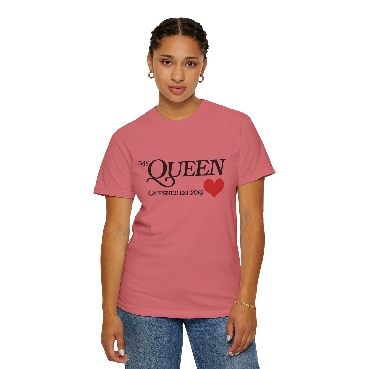 Queen Catfish T-Shirt, Funny Gift for Her, Gift for Girlfriend, Custom Shirt, Birthday Gift, Unisex T-Shirt