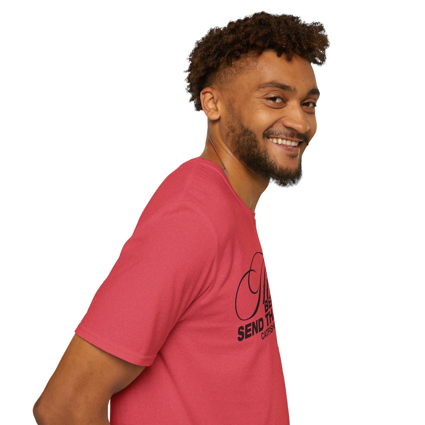 Thoughtful Unisex T-Shirt: Think Before You Send That Money, Gift, Casual Wear, Funny Shirt, Financial Humor