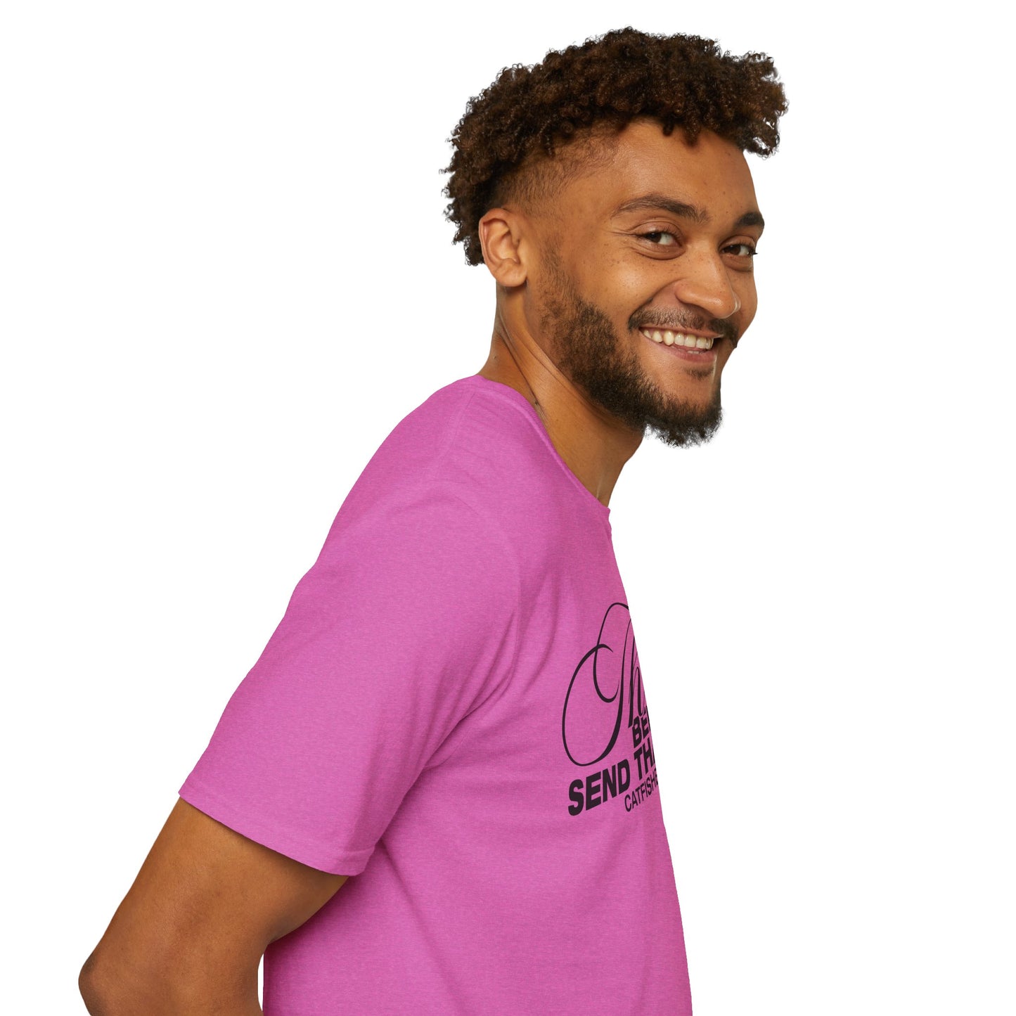 Thoughtful Unisex T-Shirt: Think Before You Send That Money, Gift, Casual Wear, Funny Shirt, Financial Humor