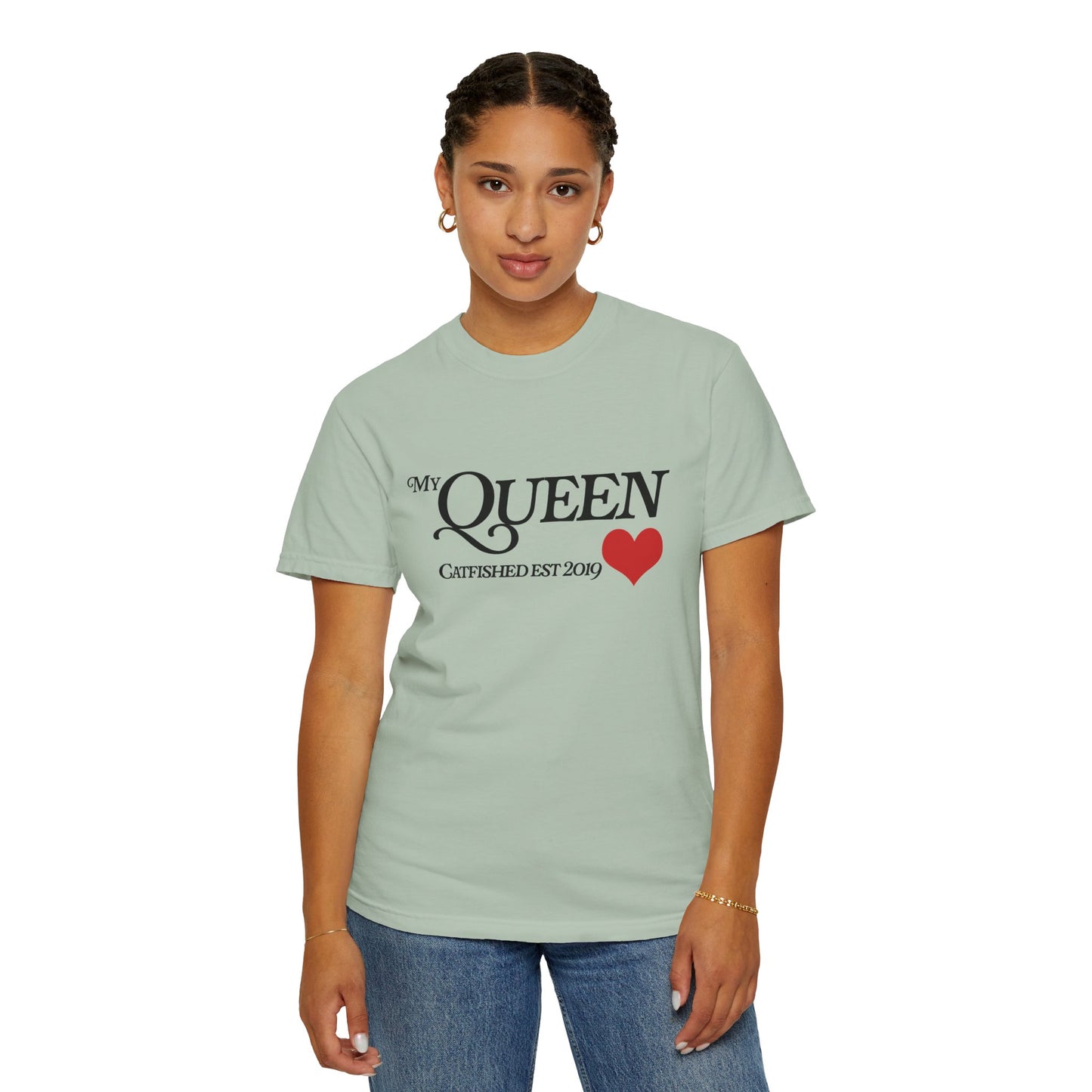 Queen Catfish T-Shirt, Funny Gift for Her, Gift for Girlfriend, Custom Shirt, Birthday Gift, Unisex T-Shirt