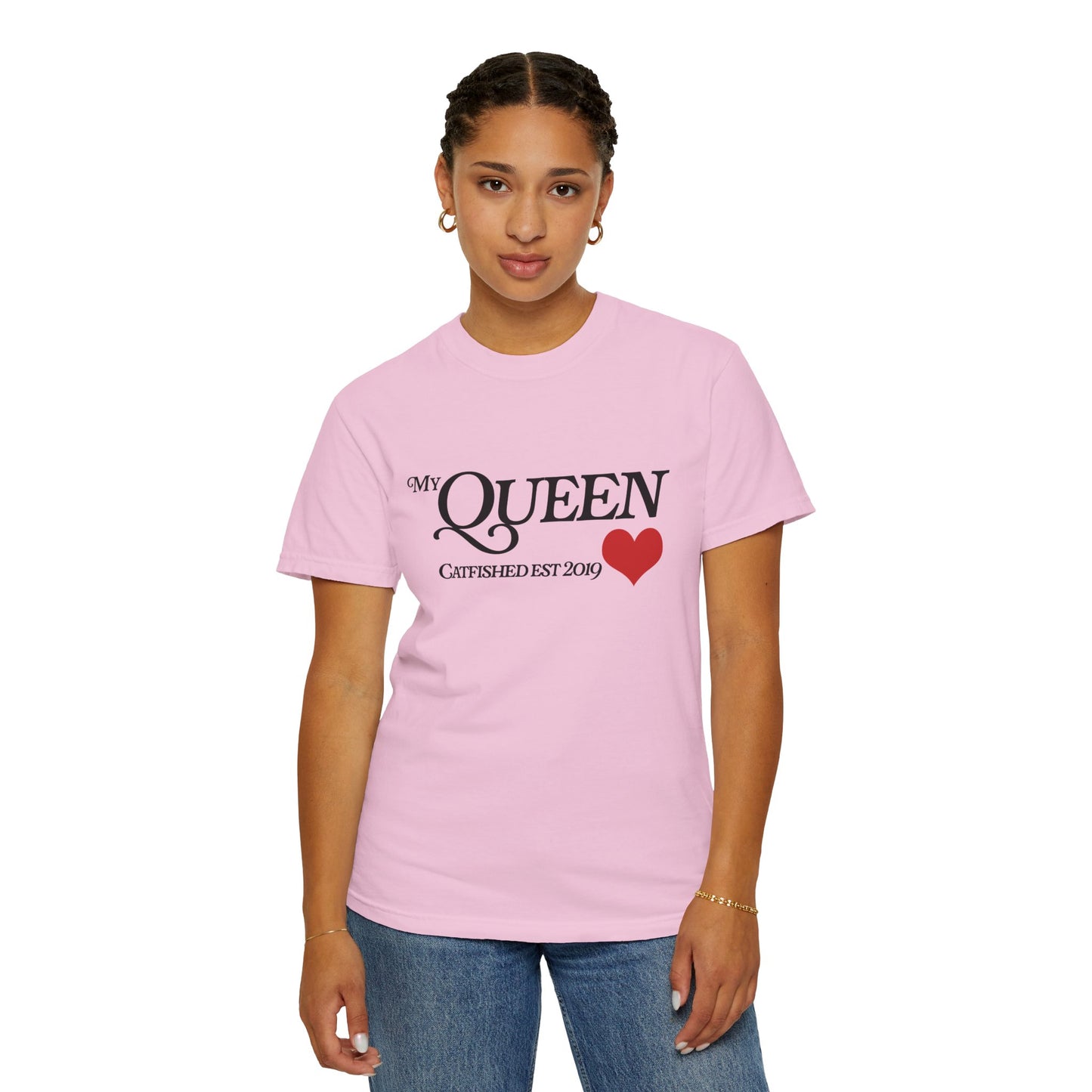 Queen Catfish T-Shirt, Funny Gift for Her, Gift for Girlfriend, Custom Shirt, Birthday Gift, Unisex T-Shirt
