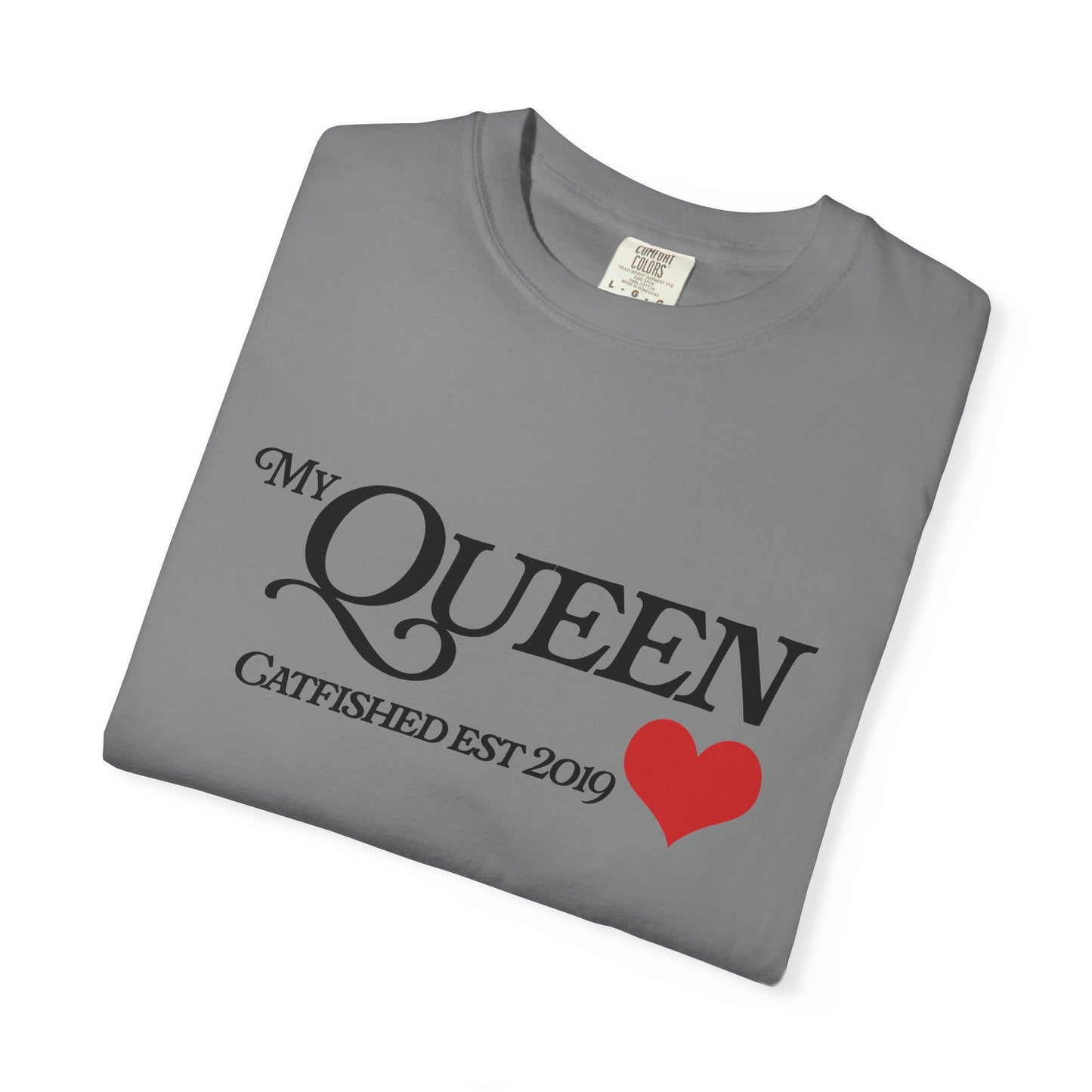 Queen Catfish T-Shirt, Funny Gift for Her, Gift for Girlfriend, Custom Shirt, Birthday Gift, Unisex T-Shirt