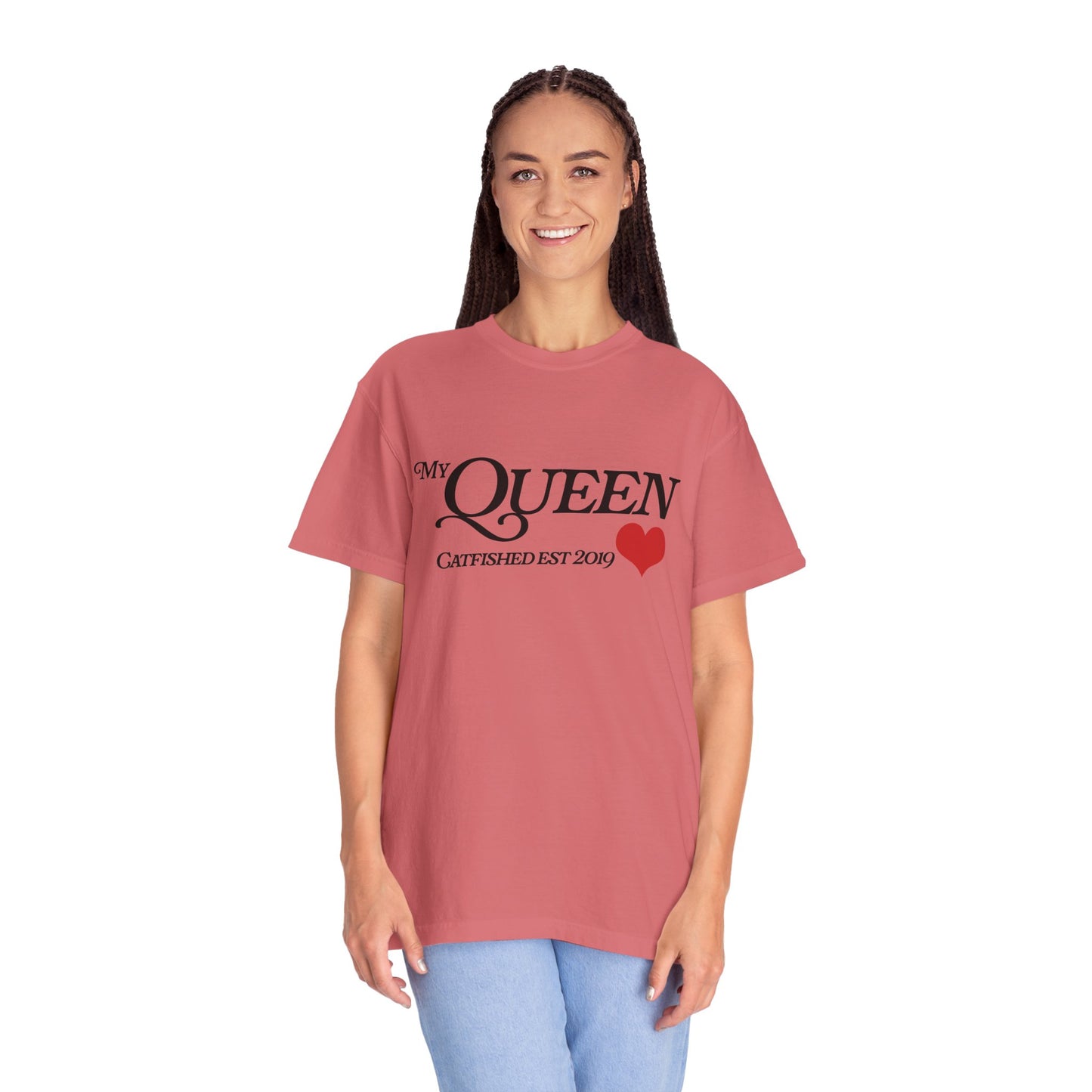 Queen Catfish T-Shirt, Funny Gift for Her, Gift for Girlfriend, Custom Shirt, Birthday Gift, Unisex T-Shirt