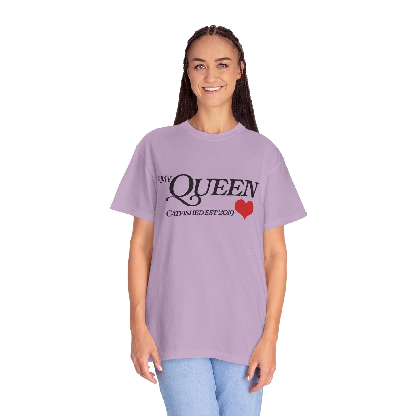 Queen Catfish T-Shirt, Funny Gift for Her, Gift for Girlfriend, Custom Shirt, Birthday Gift, Unisex T-Shirt
