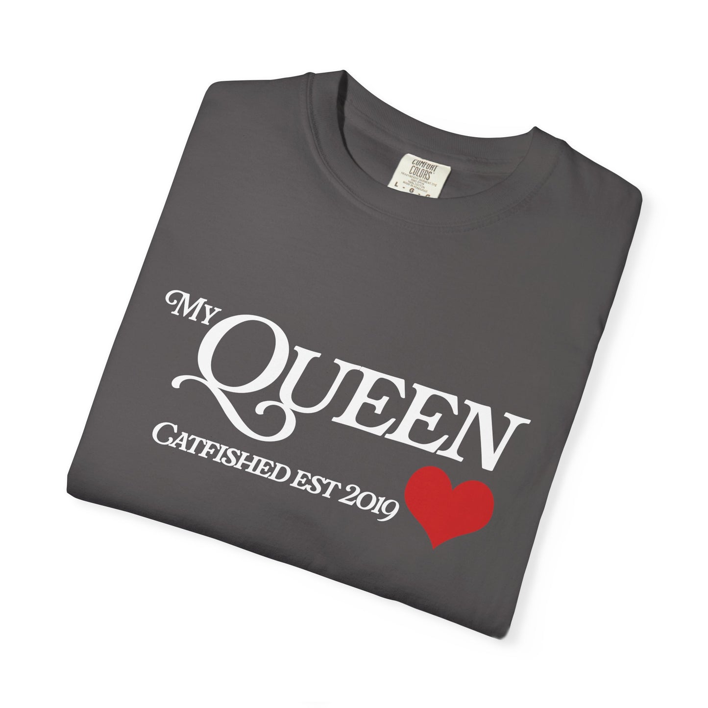 Queen Catfish T-Shirt, Funny Gift for Her, Gift for Girlfriend, Custom Shirt, Birthday Gift, Unisex T-Shirt