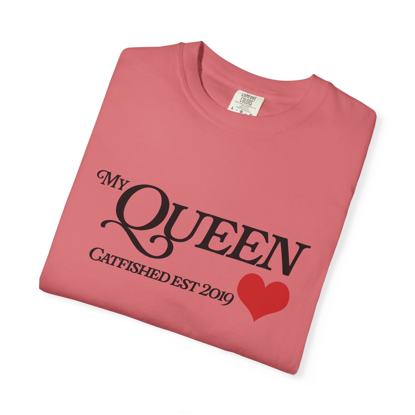 Queen Catfish T-Shirt, Funny Gift for Her, Gift for Girlfriend, Custom Shirt, Birthday Gift, Unisex T-Shirt