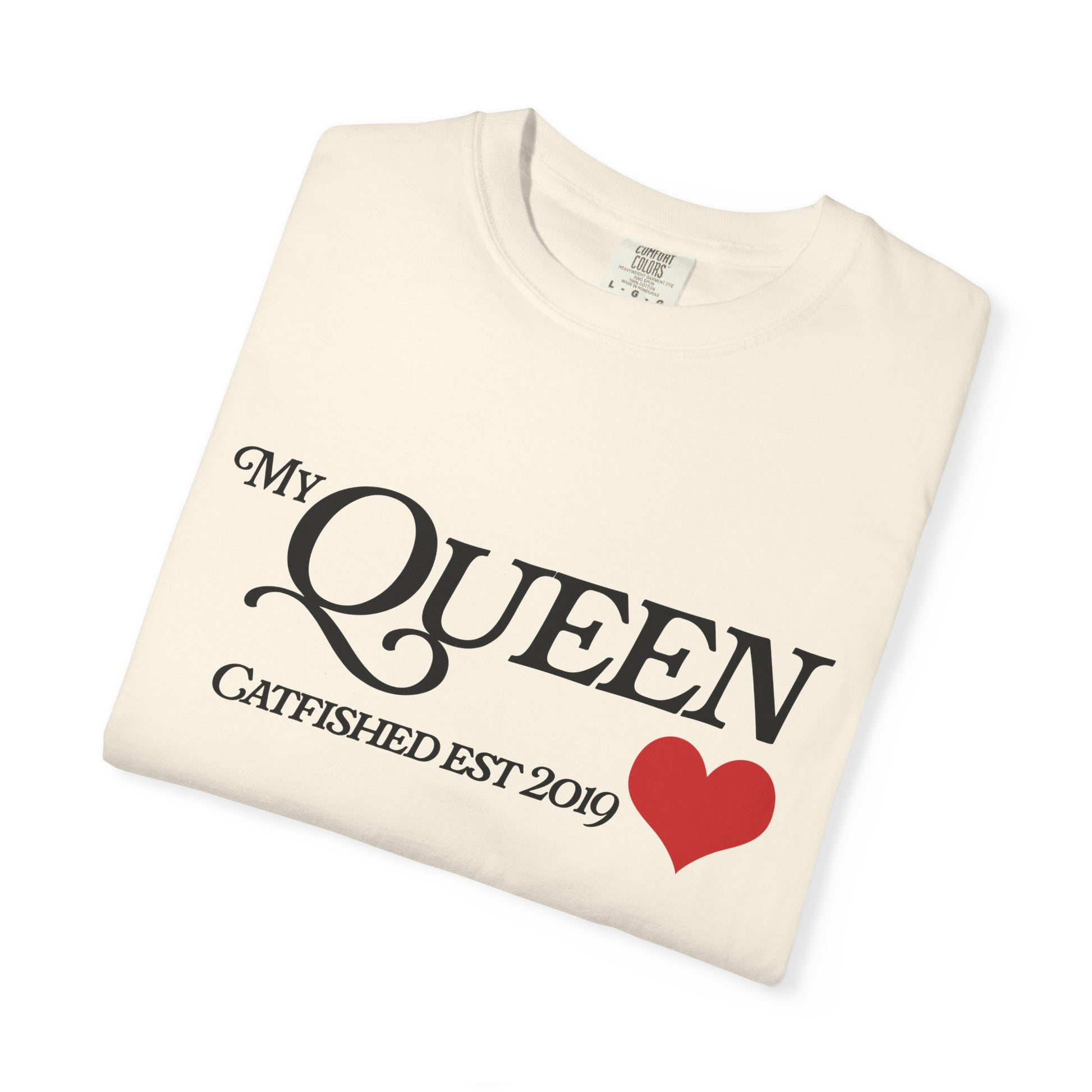 Queen Catfish T-Shirt, Funny Gift for Her, Gift for Girlfriend, Custom Shirt, Birthday Gift, Unisex T-Shirt