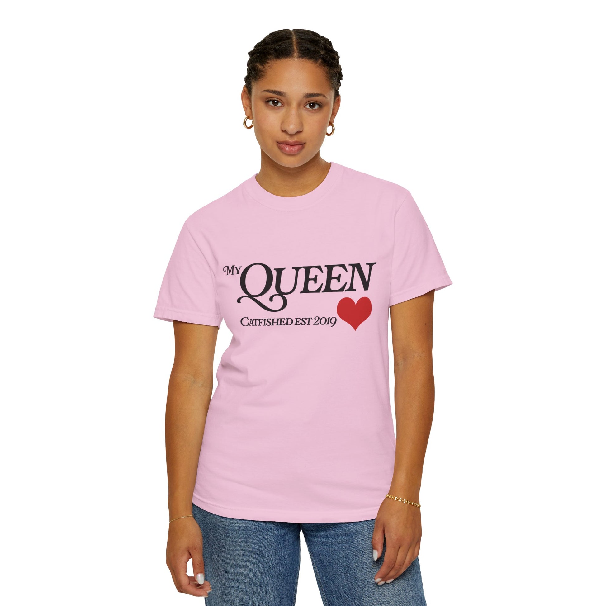 Queen Catfish T-Shirt, Funny Gift for Her, Gift for Girlfriend, Custom Shirt, Birthday Gift, Unisex T-Shirt