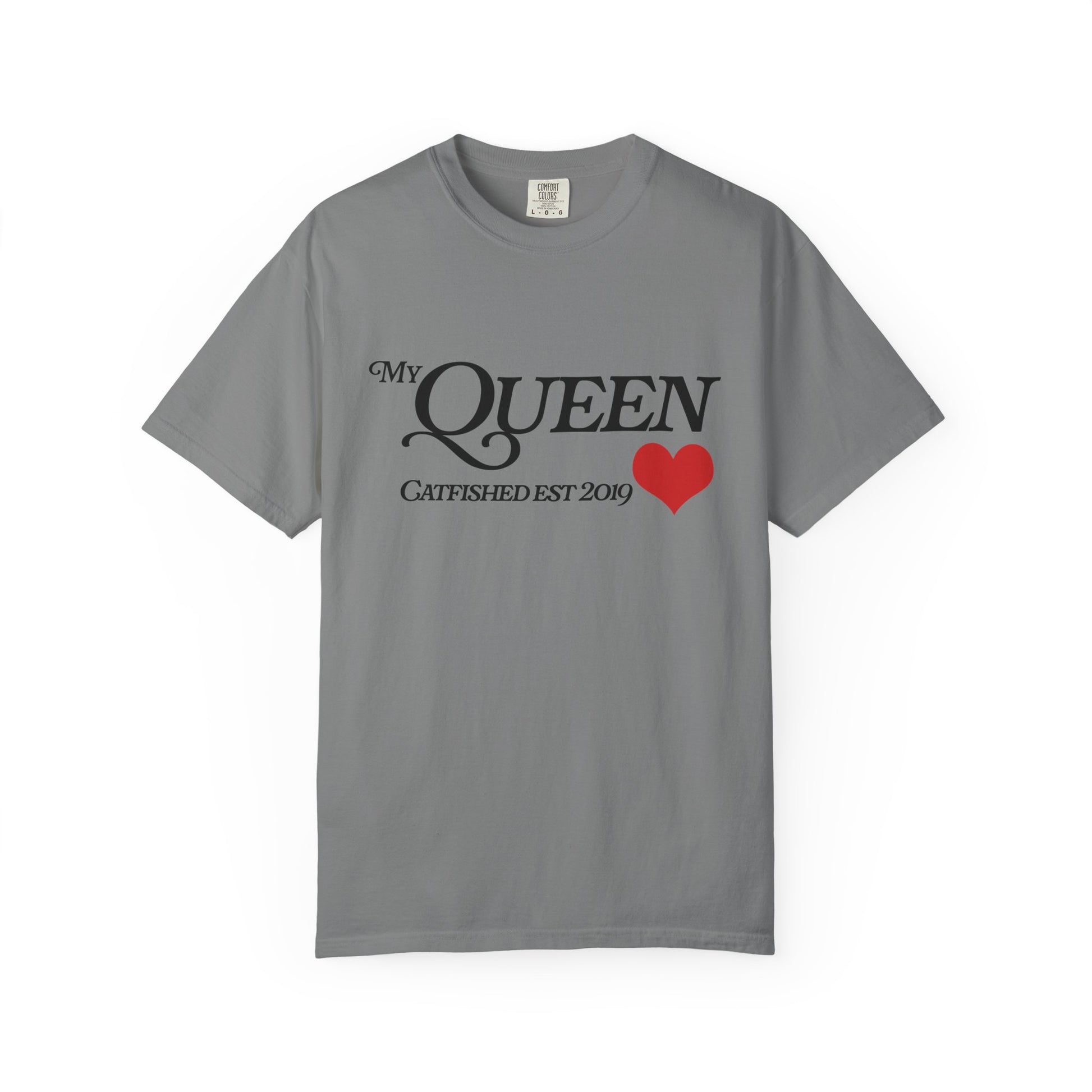 Queen Catfish T-Shirt, Funny Gift for Her, Gift for Girlfriend, Custom Shirt, Birthday Gift, Unisex T-Shirt