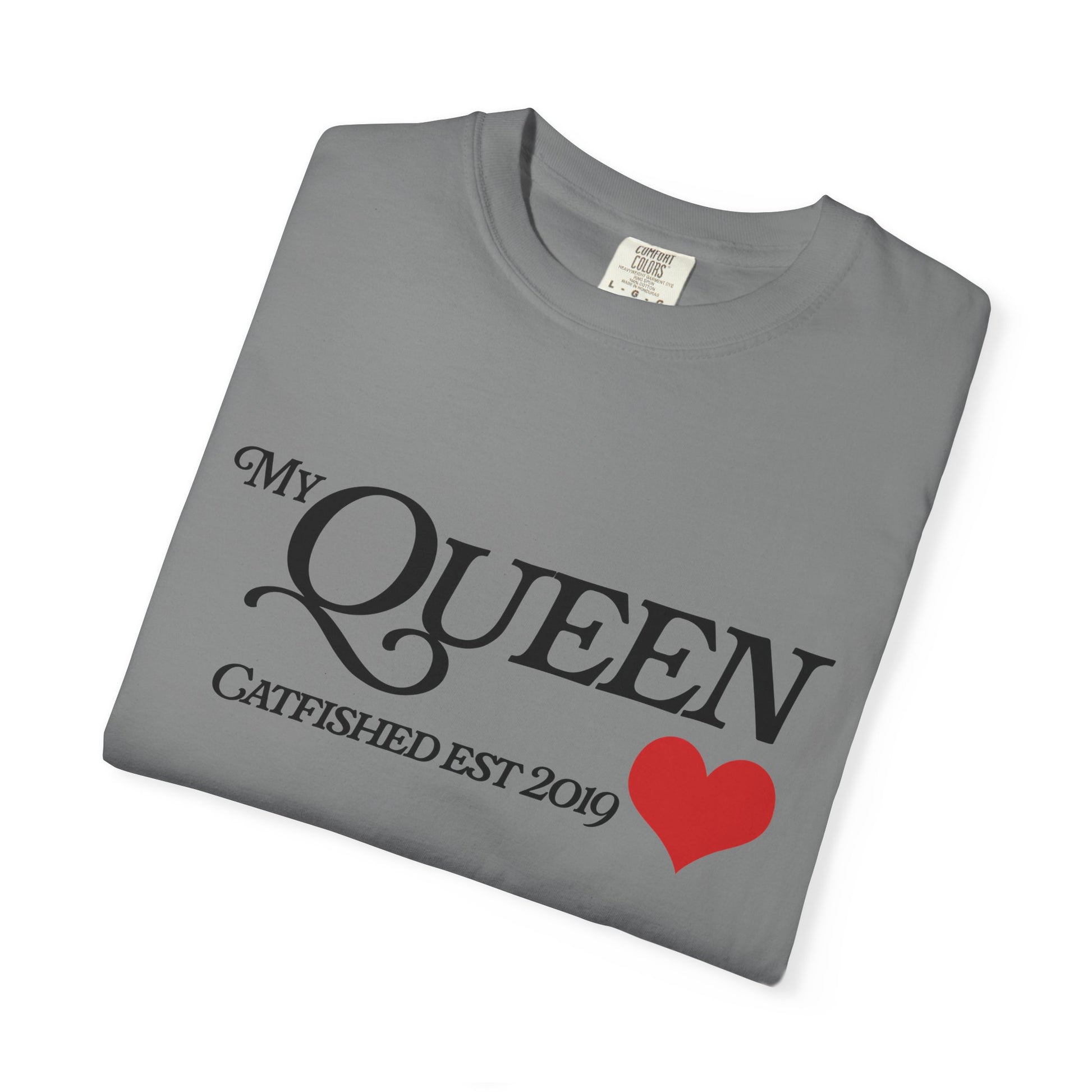 Queen Catfish T-Shirt, Funny Gift for Her, Gift for Girlfriend, Custom Shirt, Birthday Gift, Unisex T-Shirt