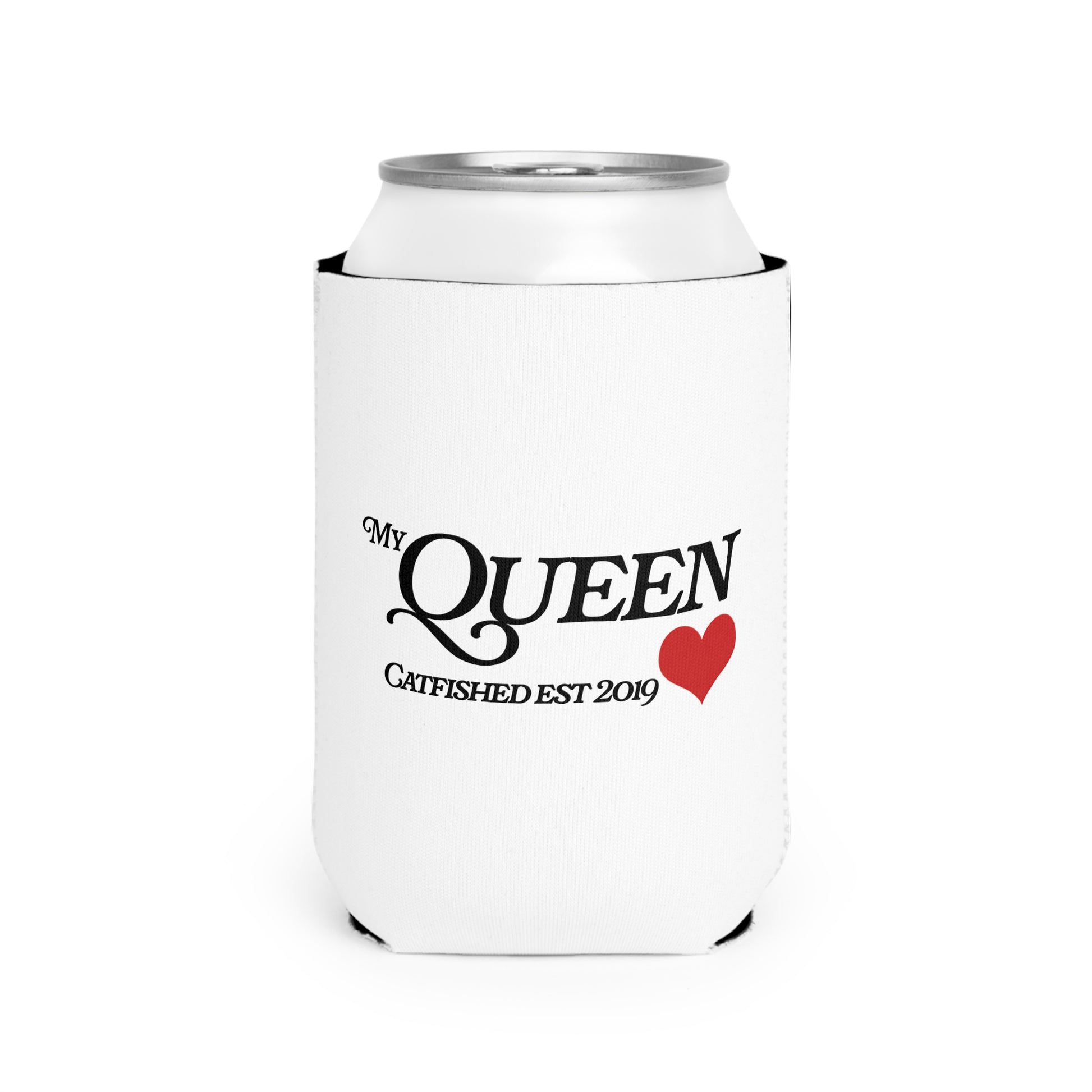Personalized Can Cooler Sleeve for Queens - Fun Gift for Weddings, Bachelorette Parties, Tailgates, BBQs, and Celebrations!