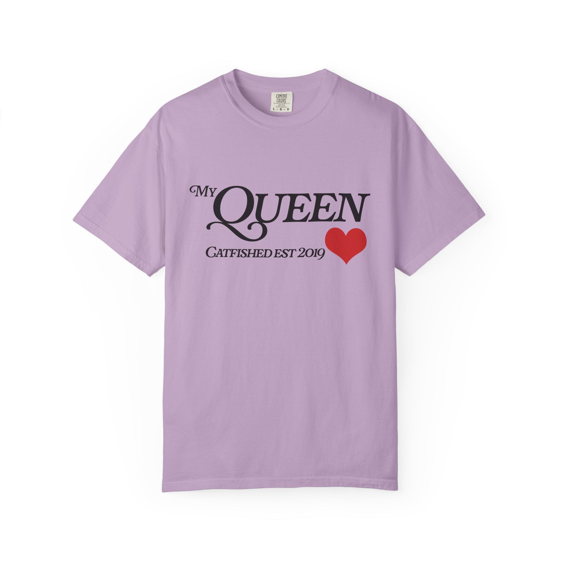 Queen Catfish T-Shirt, Funny Gift for Her, Gift for Girlfriend, Custom Shirt, Birthday Gift, Unisex T-Shirt