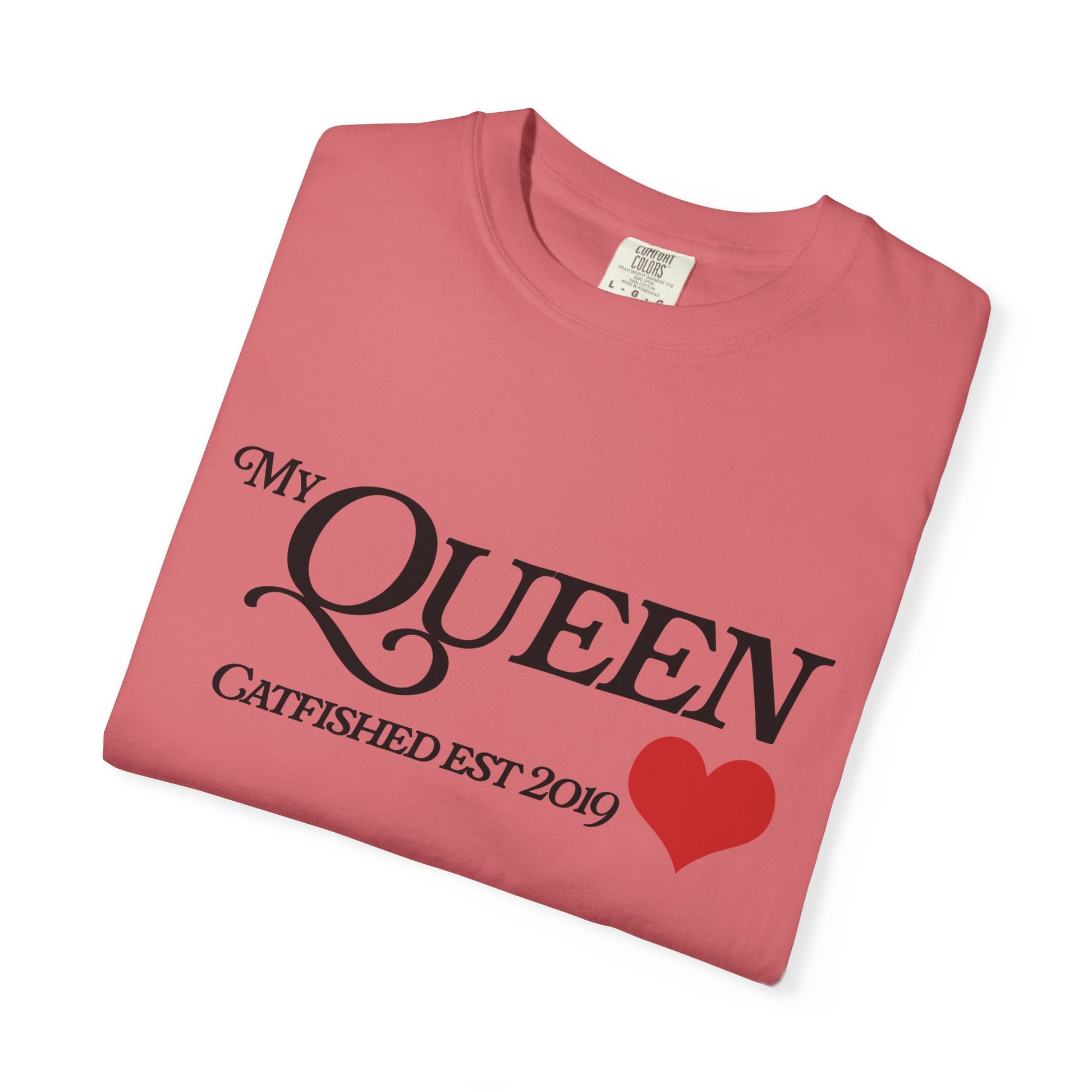 Queen Catfish T-Shirt, Funny Gift for Her, Gift for Girlfriend, Custom Shirt, Birthday Gift, Unisex T-Shirt