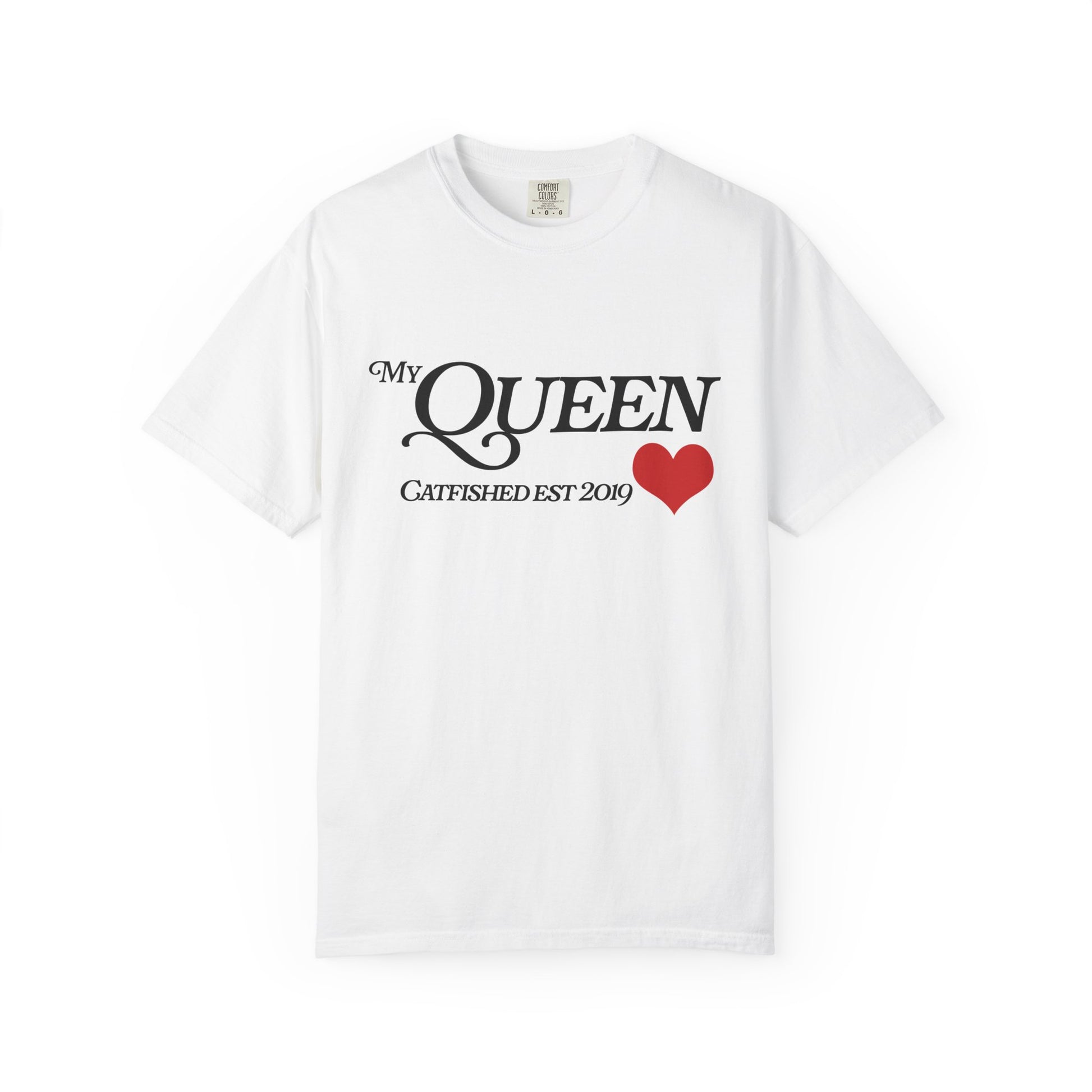 Queen Catfish T-Shirt, Funny Gift for Her, Gift for Girlfriend, Custom Shirt, Birthday Gift, Unisex T-Shirt