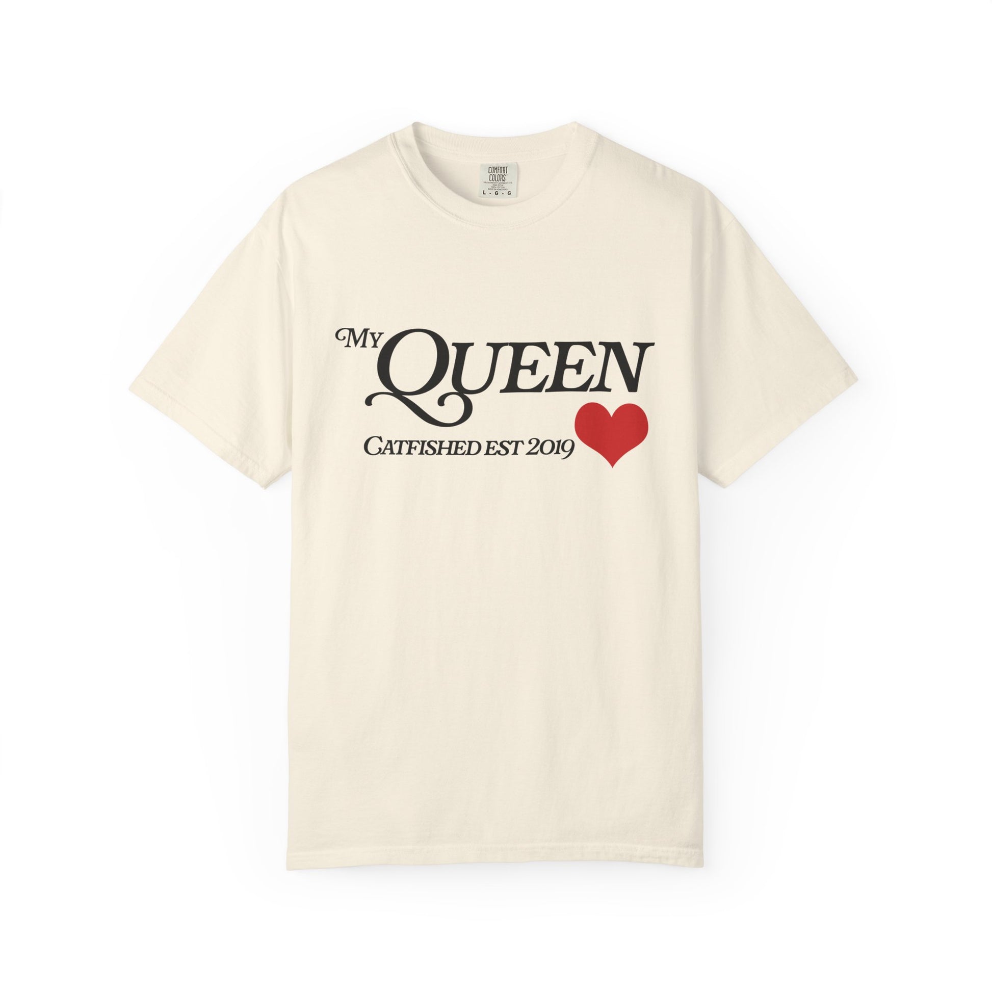 Queen Catfish T-Shirt, Funny Gift for Her, Gift for Girlfriend, Custom Shirt, Birthday Gift, Unisex T-Shirt