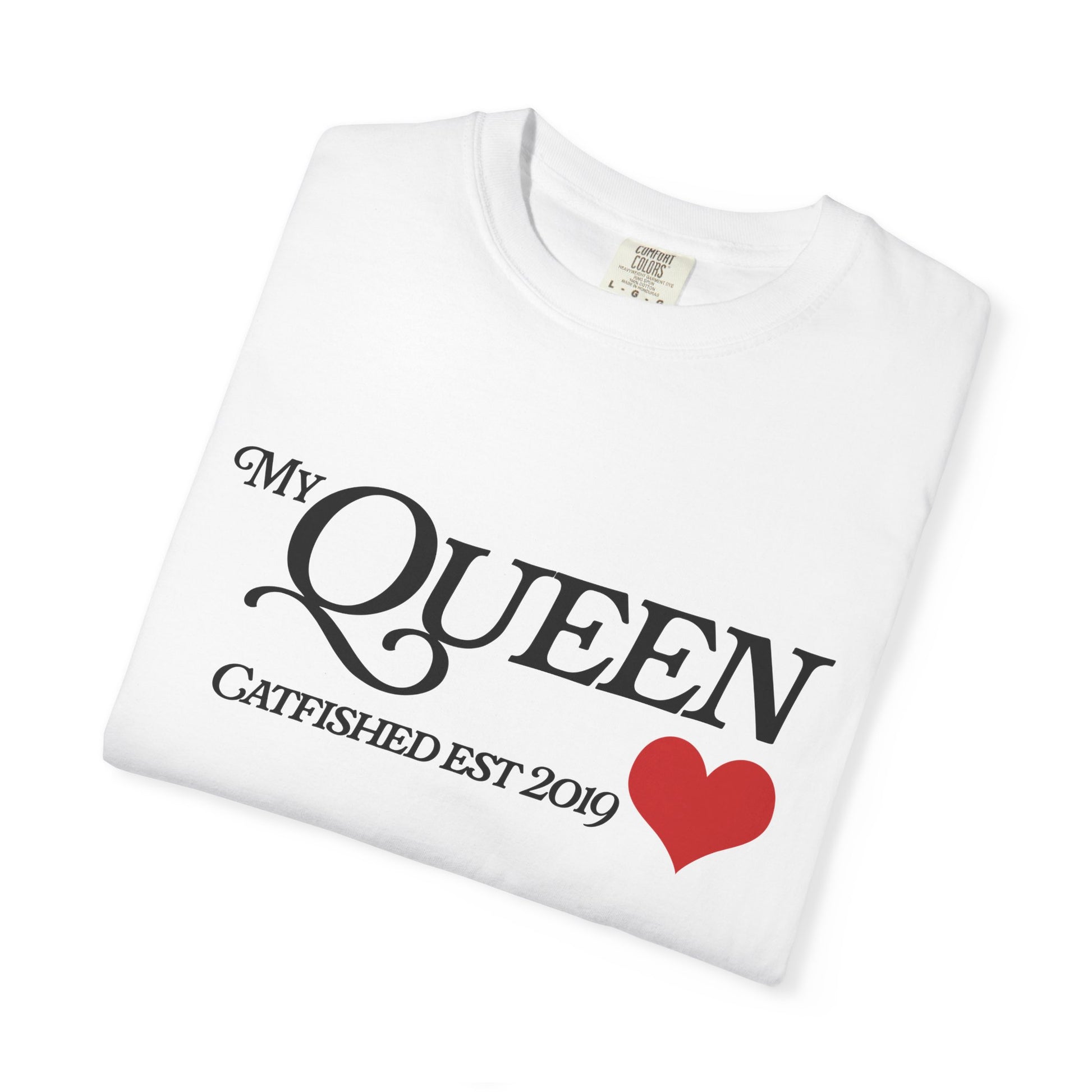 Queen Catfish T-Shirt, Funny Gift for Her, Gift for Girlfriend, Custom Shirt, Birthday Gift, Unisex T-Shirt