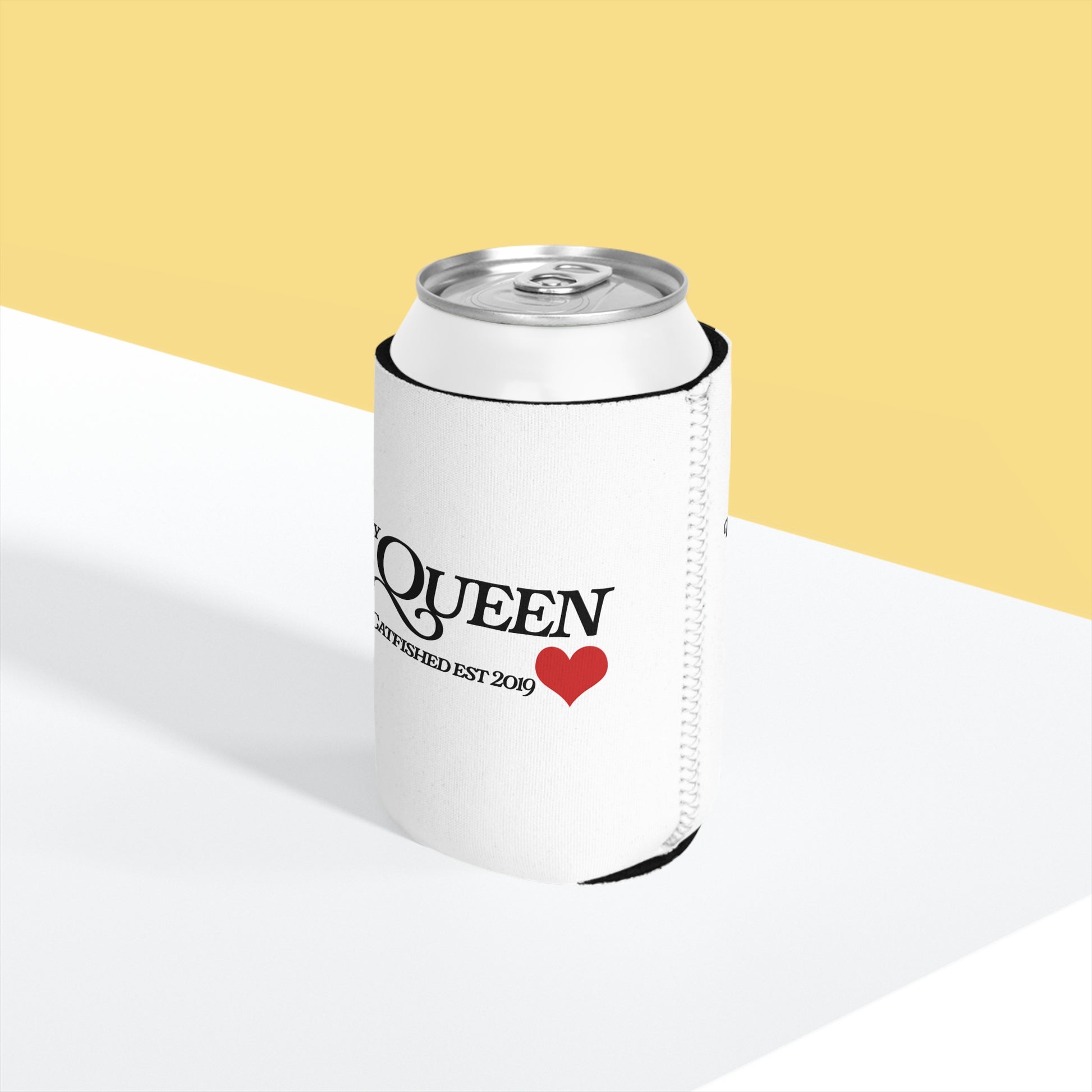 Personalized Can Cooler Sleeve for Queens - Fun Gift for Weddings, Bachelorette Parties, Tailgates, BBQs, and Celebrations!