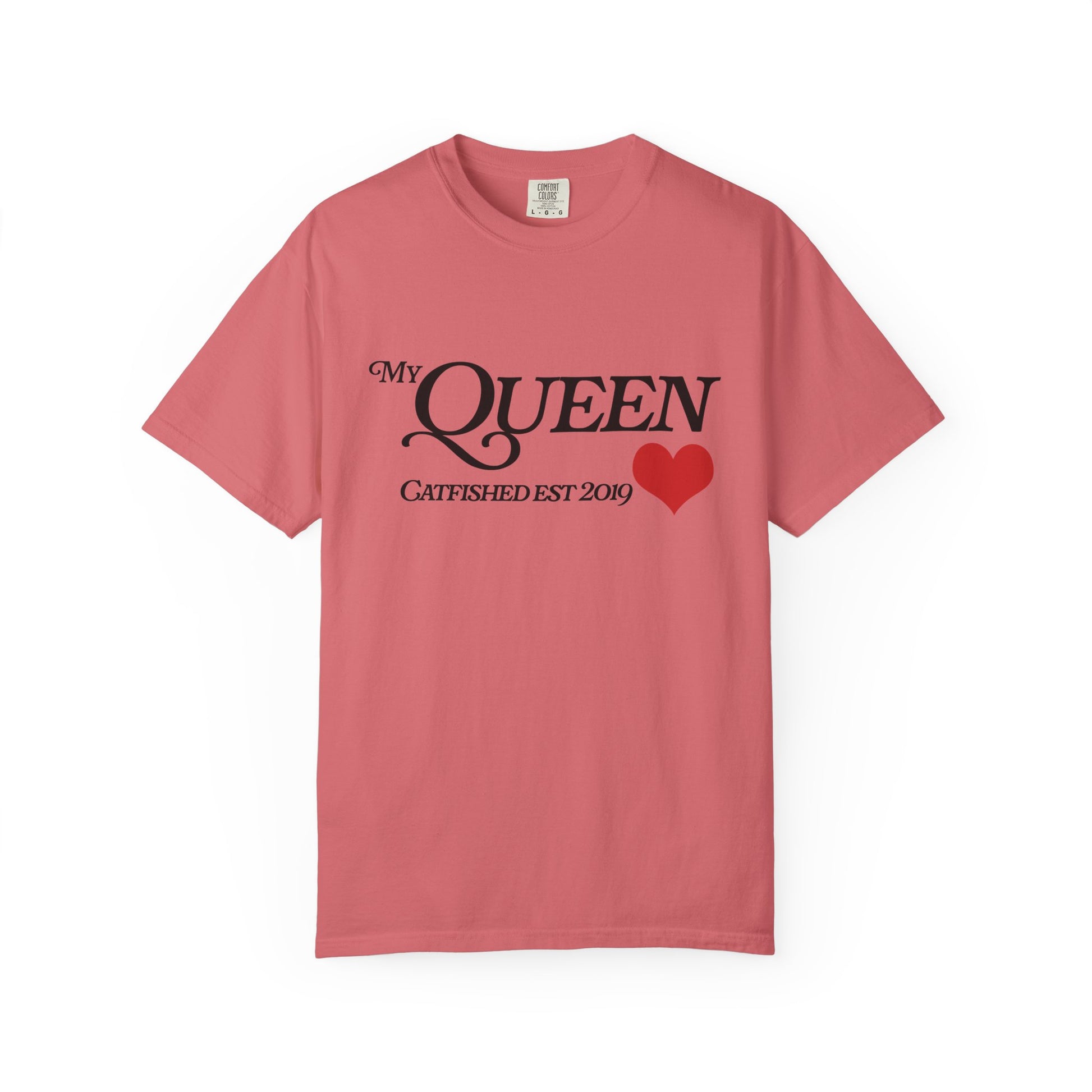 Queen Catfish T-Shirt, Funny Gift for Her, Gift for Girlfriend, Custom Shirt, Birthday Gift, Unisex T-Shirt