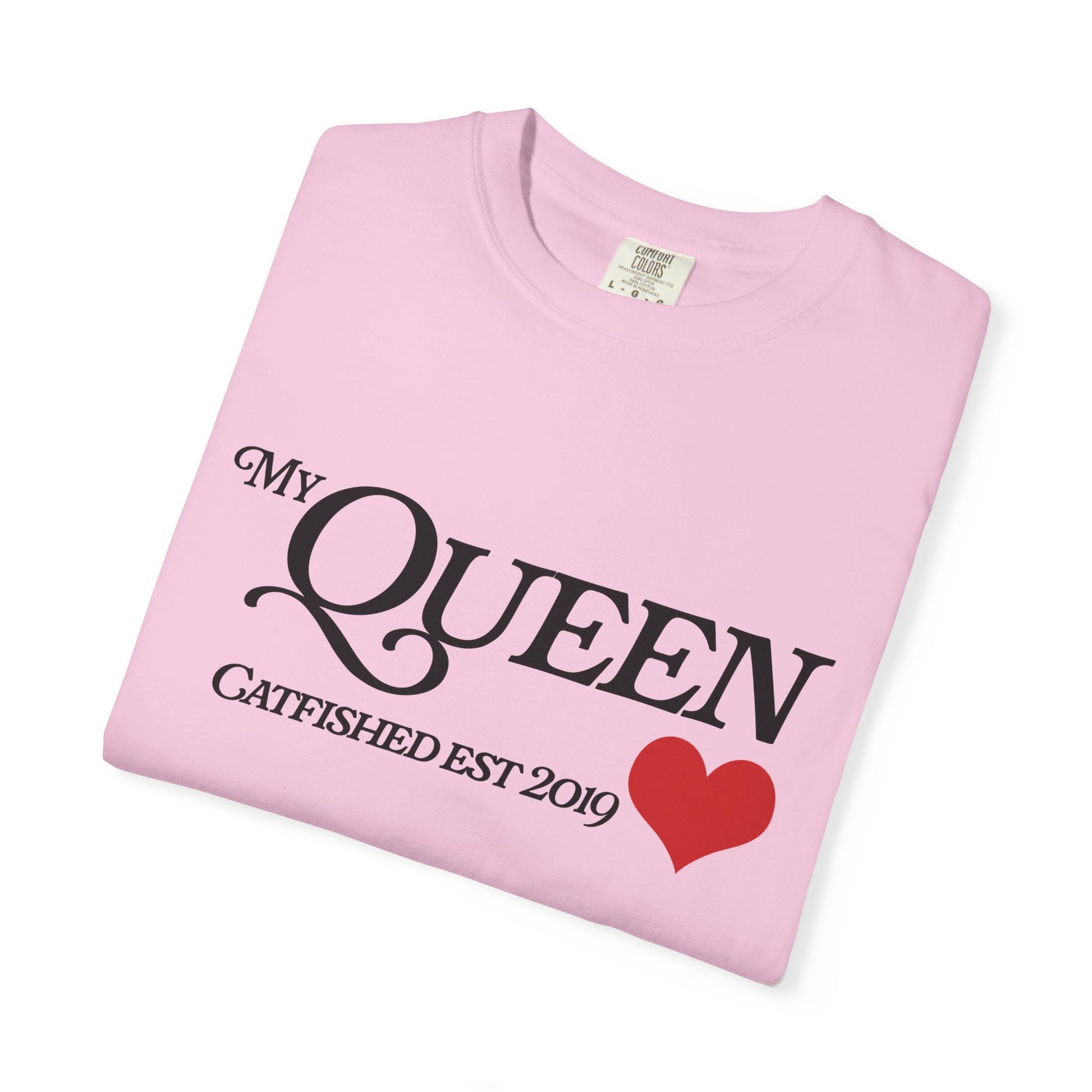 Queen Catfish T-Shirt, Funny Gift for Her, Gift for Girlfriend, Custom Shirt, Birthday Gift, Unisex T-Shirt