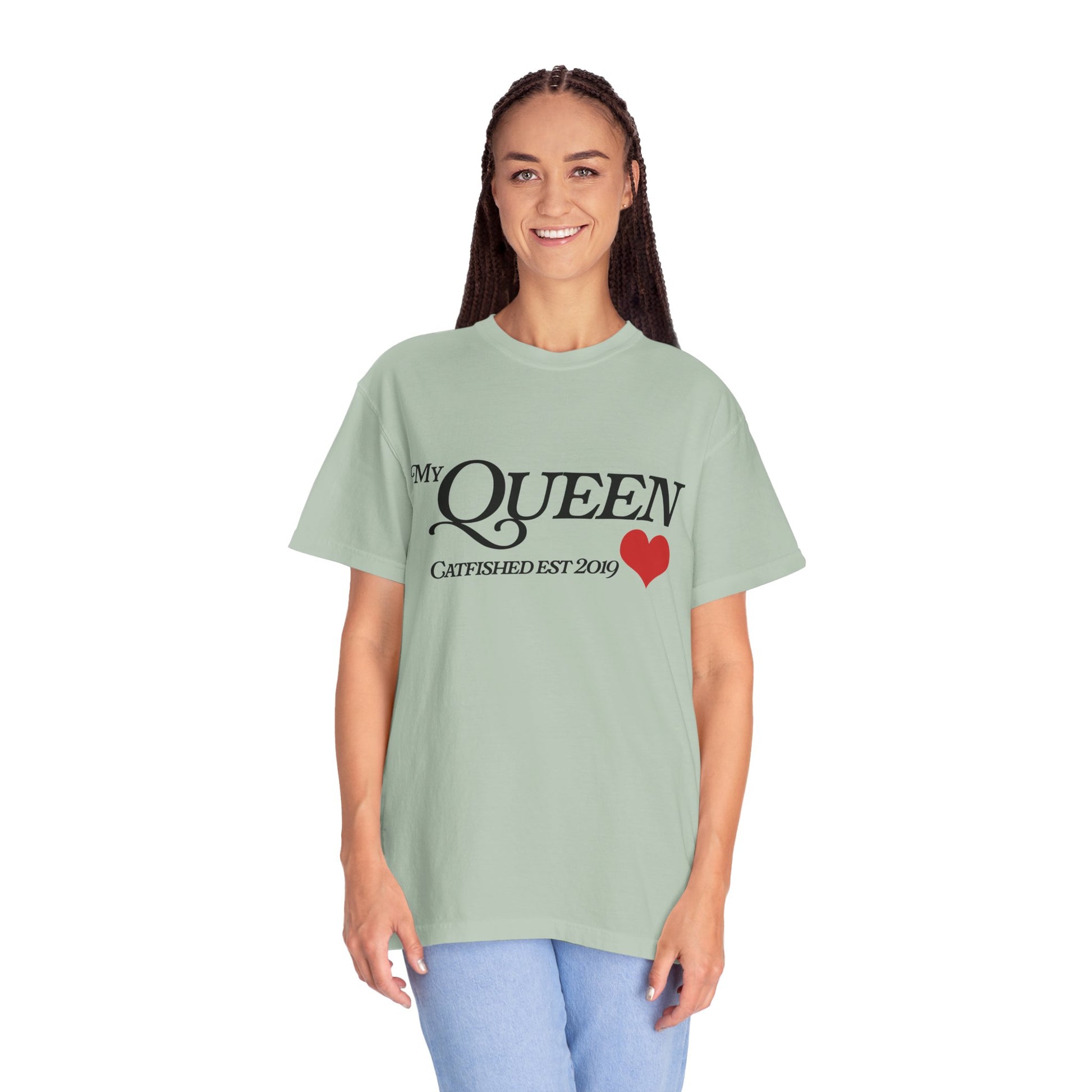 Queen Catfish T-Shirt, Funny Gift for Her, Gift for Girlfriend, Custom Shirt, Birthday Gift, Unisex T-Shirt