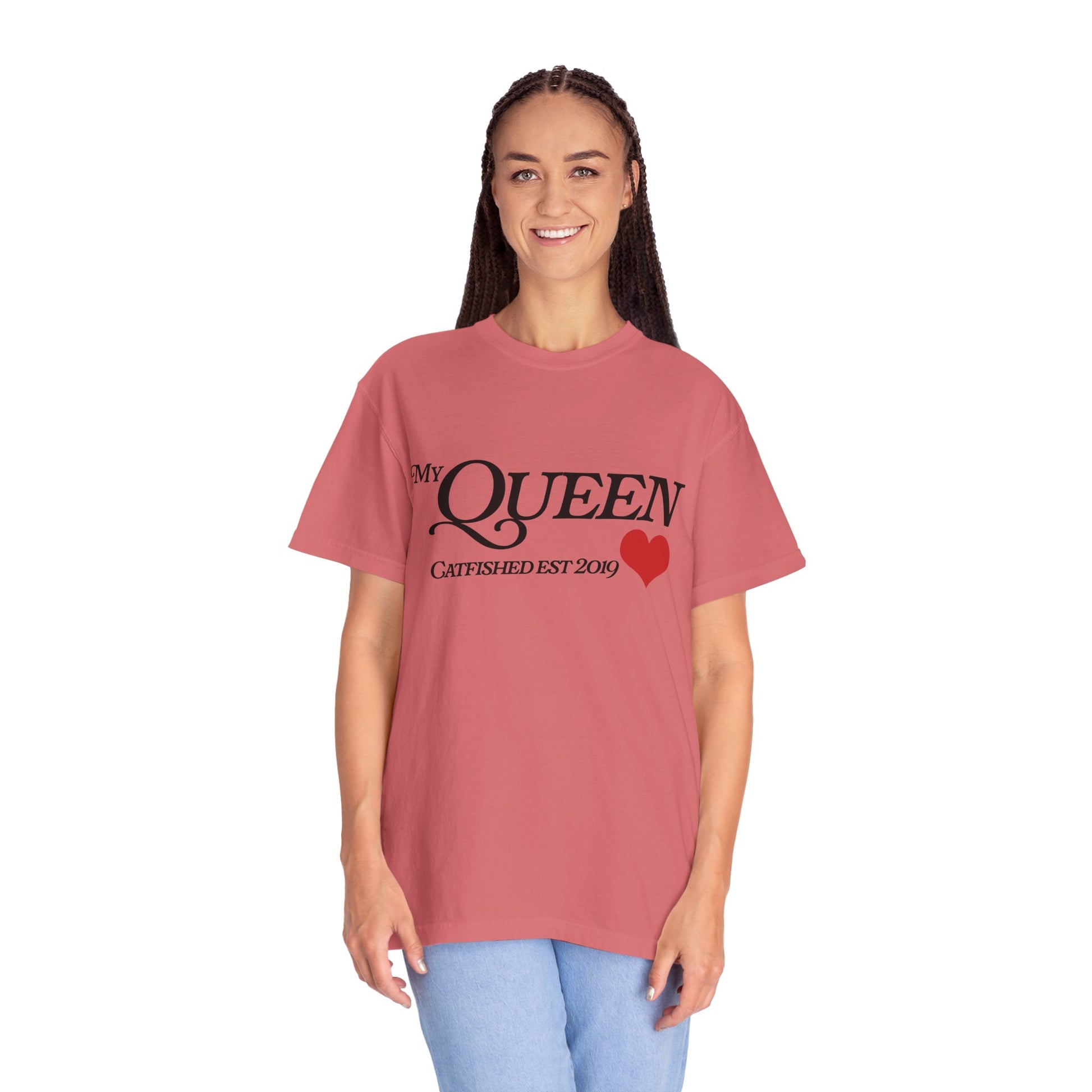Queen Catfish T-Shirt, Funny Gift for Her, Gift for Girlfriend, Custom Shirt, Birthday Gift, Unisex T-Shirt