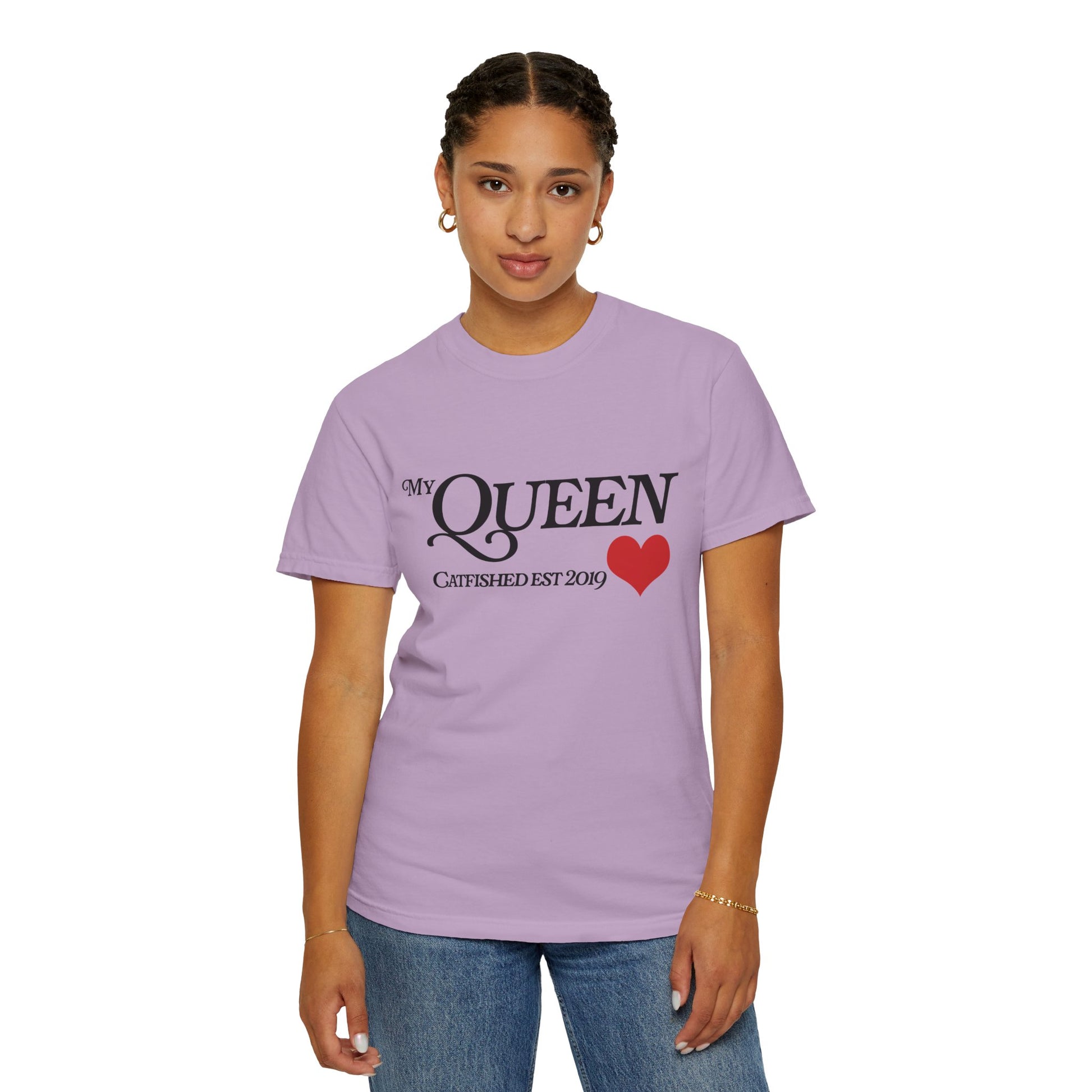 Queen Catfish T-Shirt, Funny Gift for Her, Gift for Girlfriend, Custom Shirt, Birthday Gift, Unisex T-Shirt