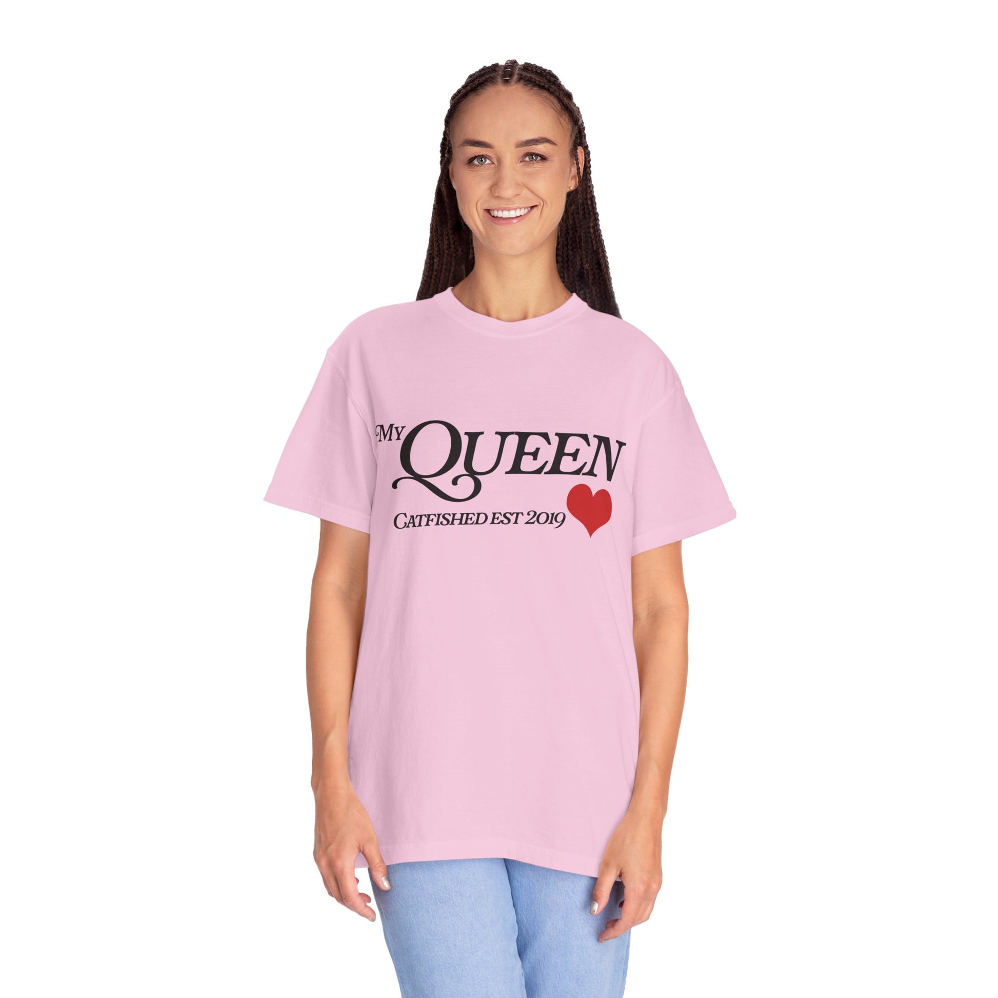 Queen Catfish T-Shirt, Funny Gift for Her, Gift for Girlfriend, Custom Shirt, Birthday Gift, Unisex T-Shirt