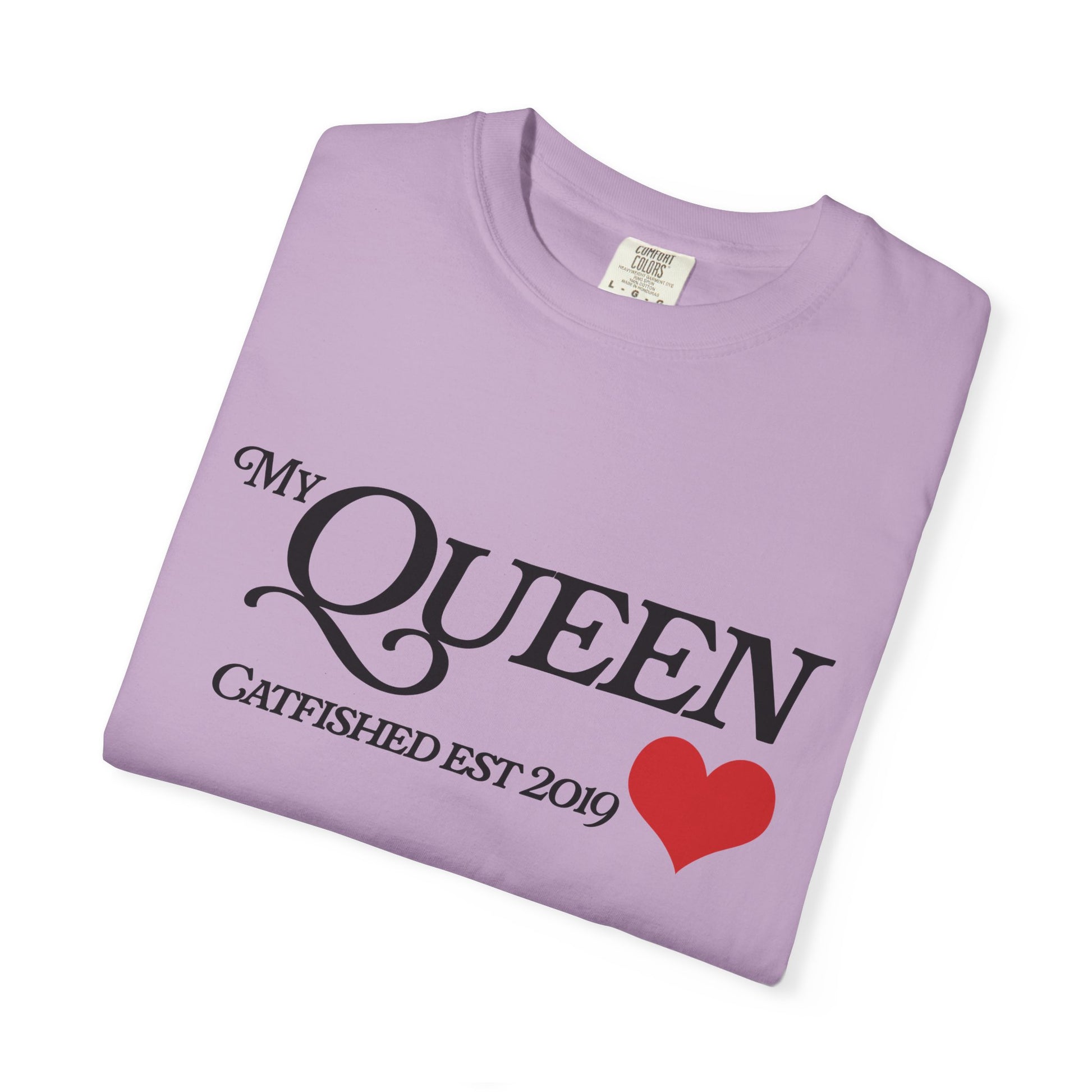 Queen Catfish T-Shirt, Funny Gift for Her, Gift for Girlfriend, Custom Shirt, Birthday Gift, Unisex T-Shirt