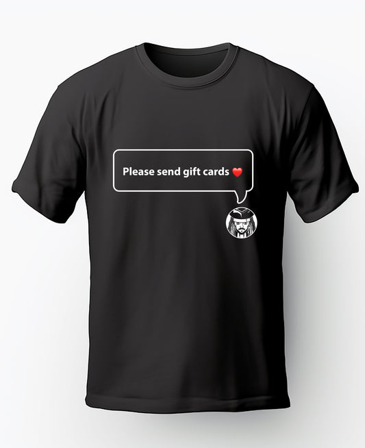 Send Gift Cards Shirt (Black)